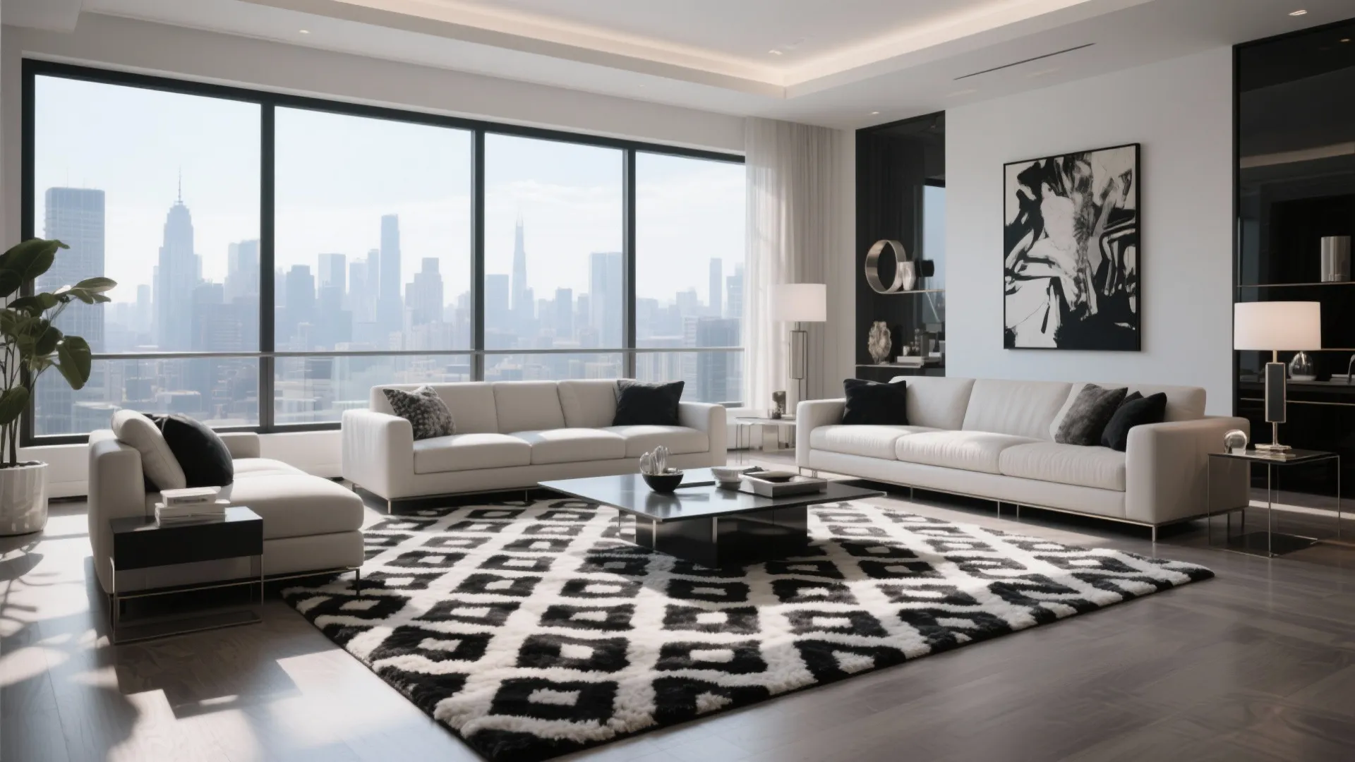 5. Monochrome Elegance