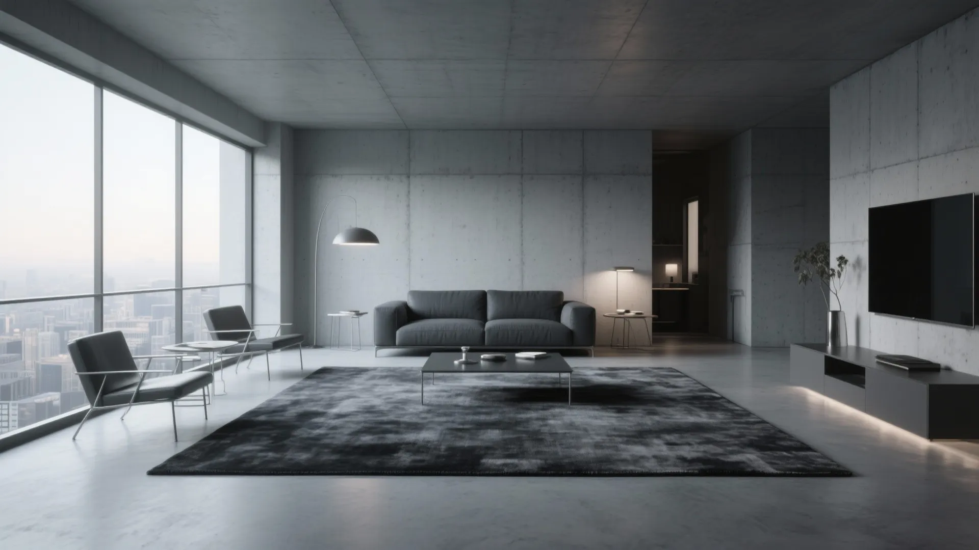 7. Monochrome Elegance