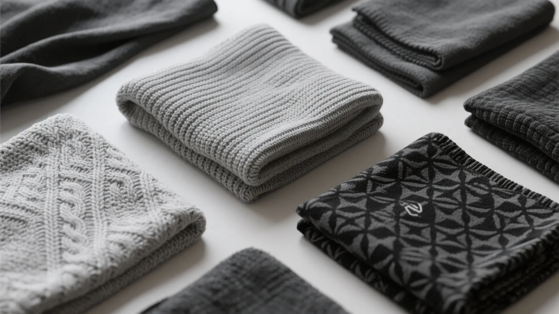 9. Monochrome Textiles