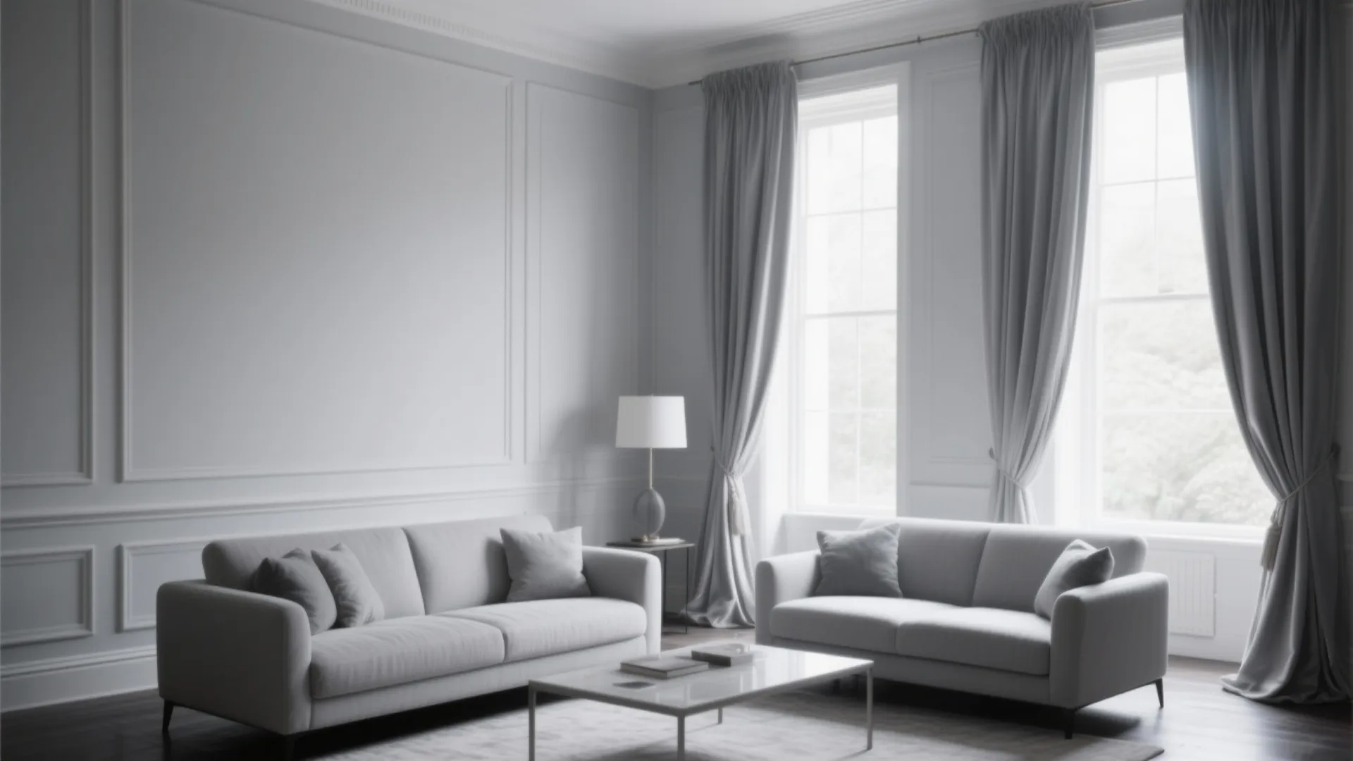 10. Monochrome Elegance with Texture Play