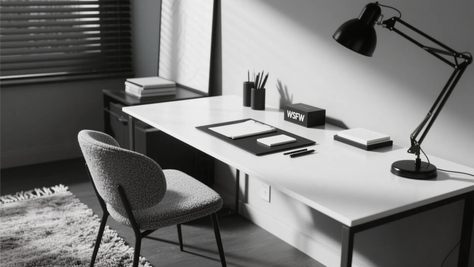 Monochrome Minimalist with Textures