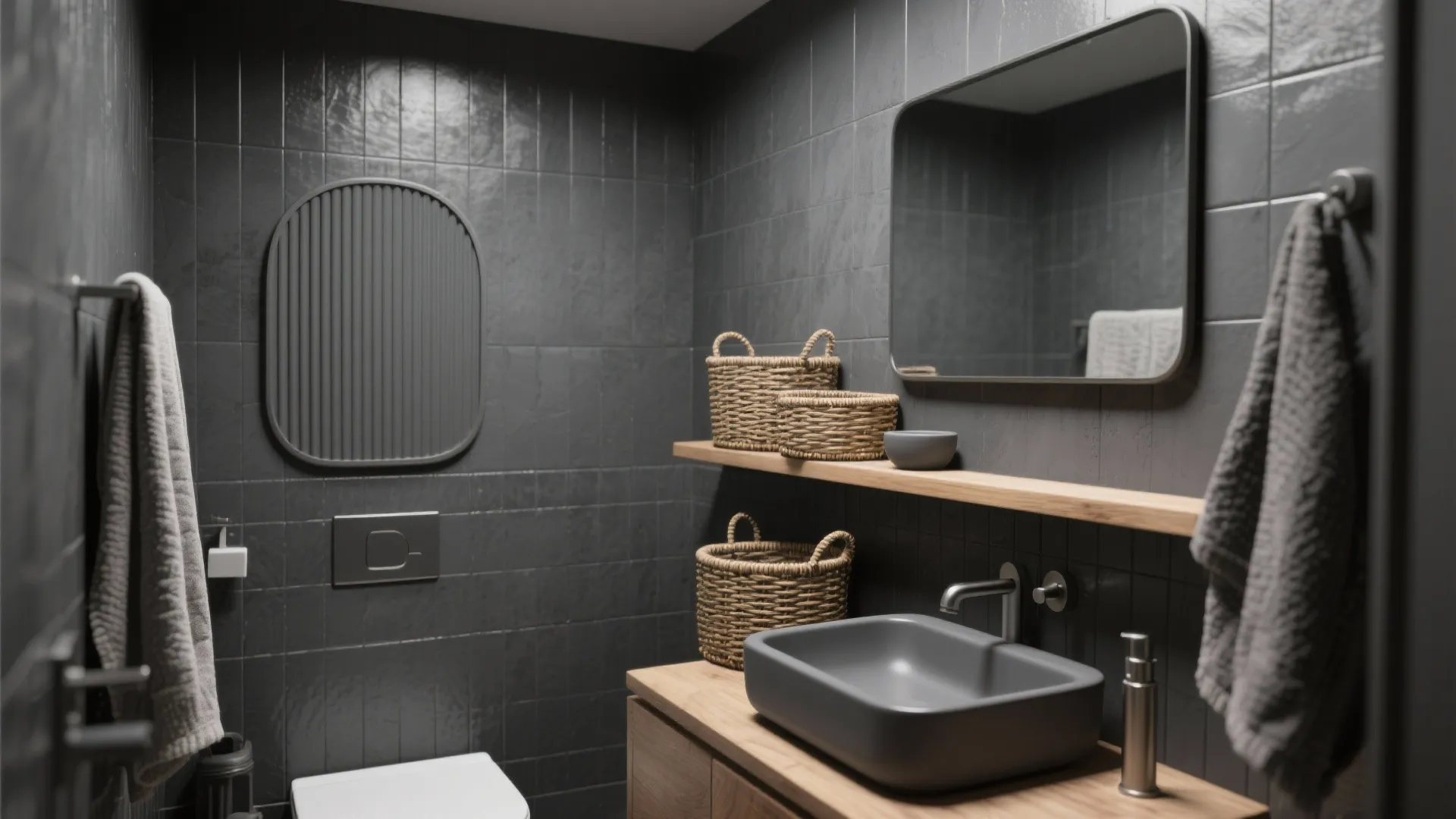 1. Monochrome with lots of texture