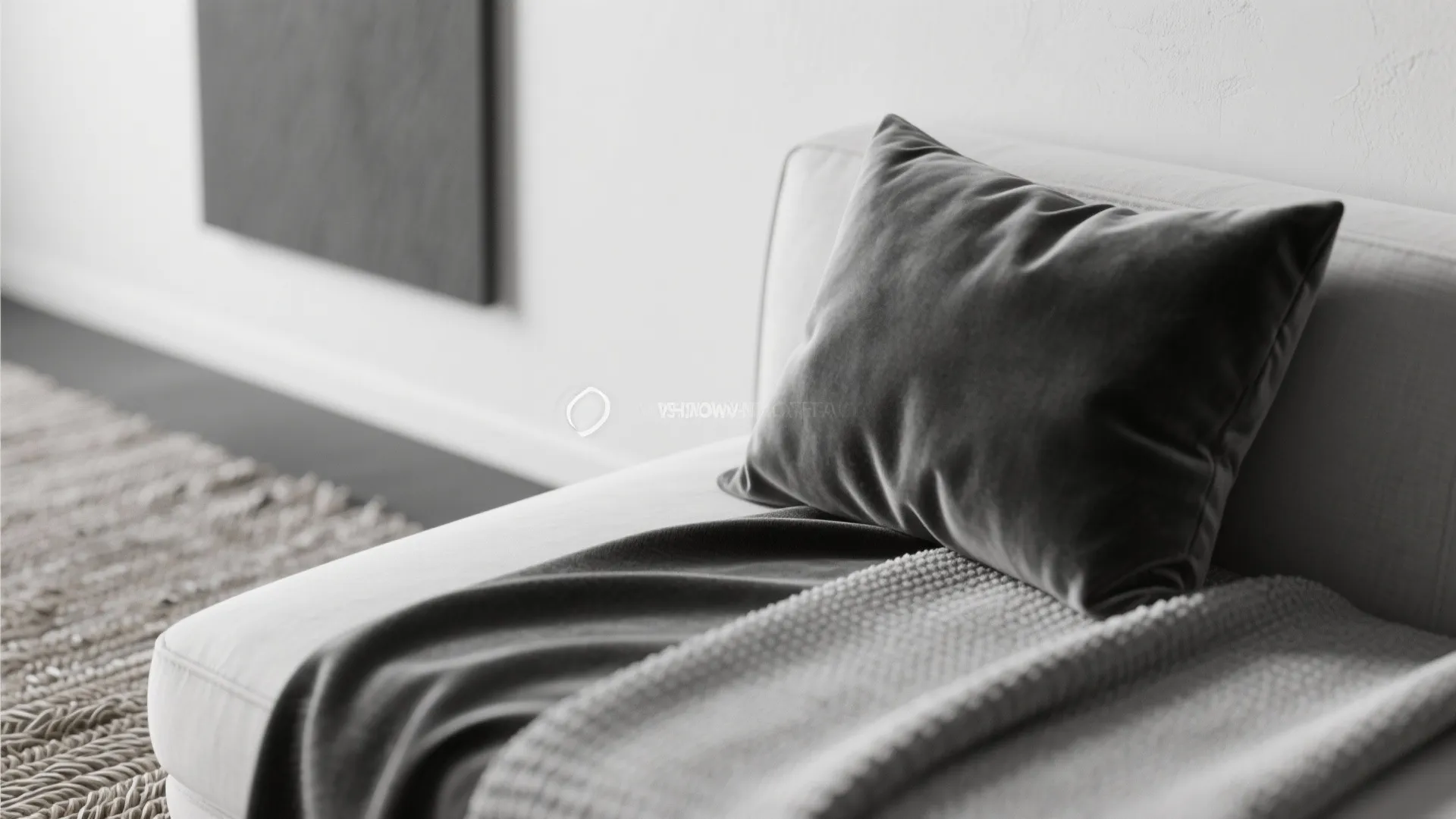 3. Monochrome with Textured Layers