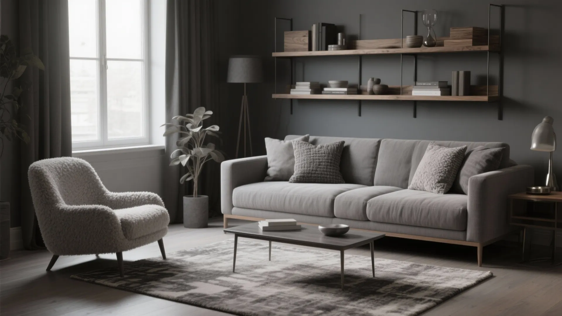 Monochrome Layers With Rich Texture