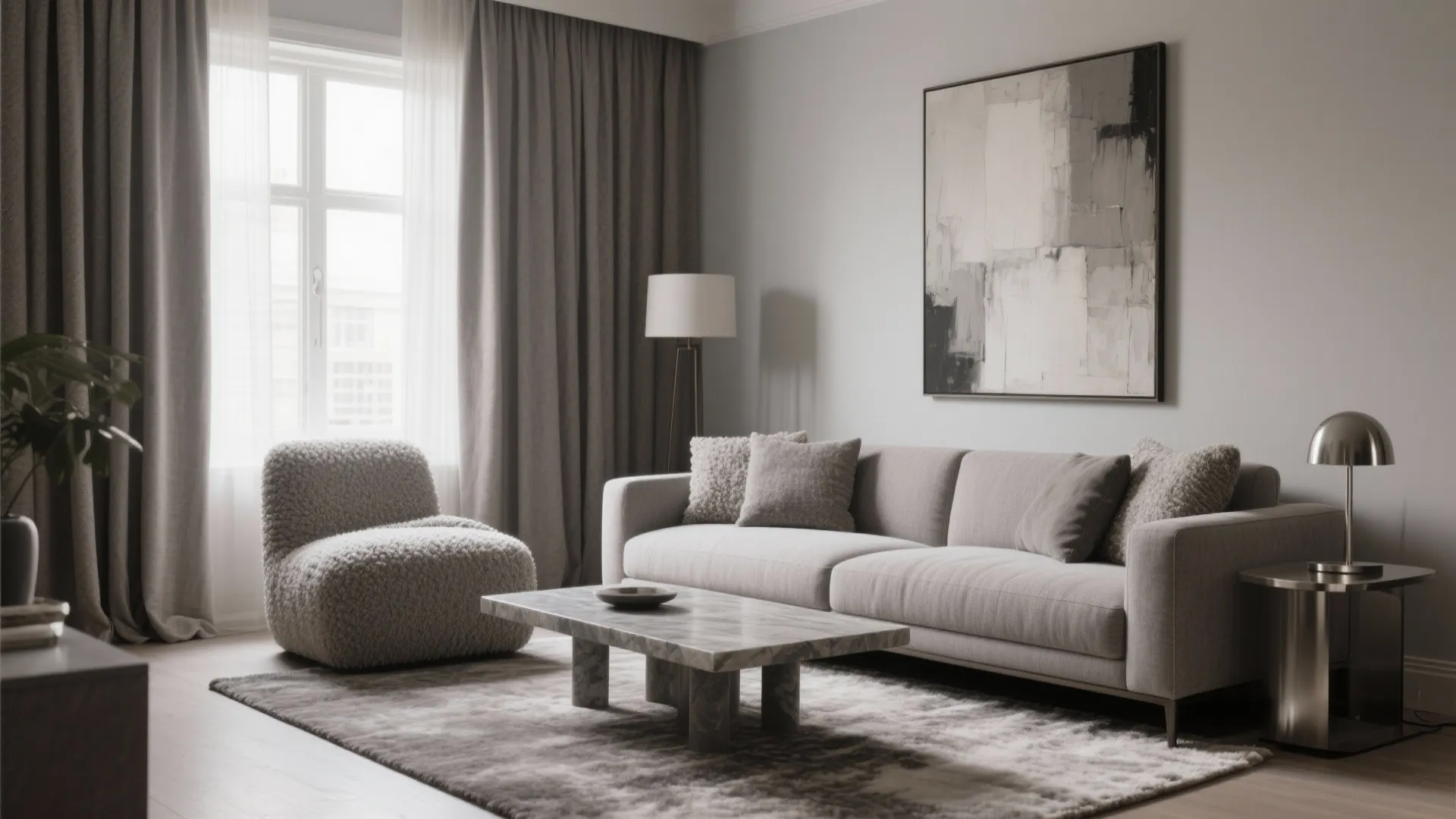 Monochrome Palette with Rich Texture