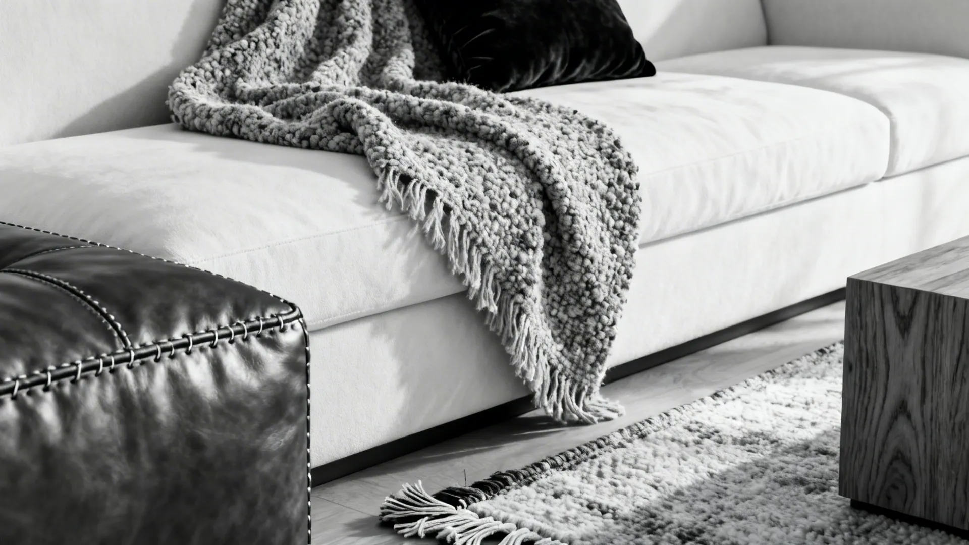 1. Monochrome Layers with Texture