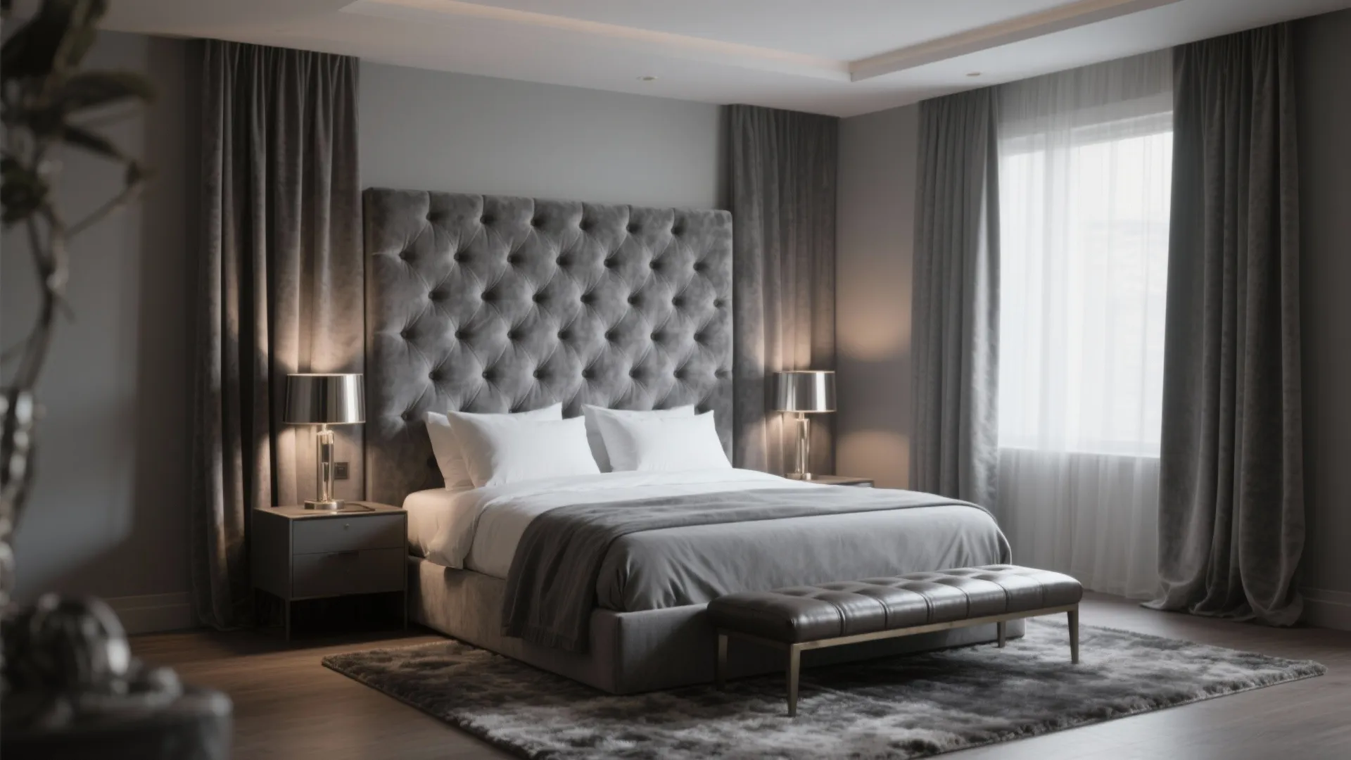 2. Monochrome Textures for a Luxe Feel