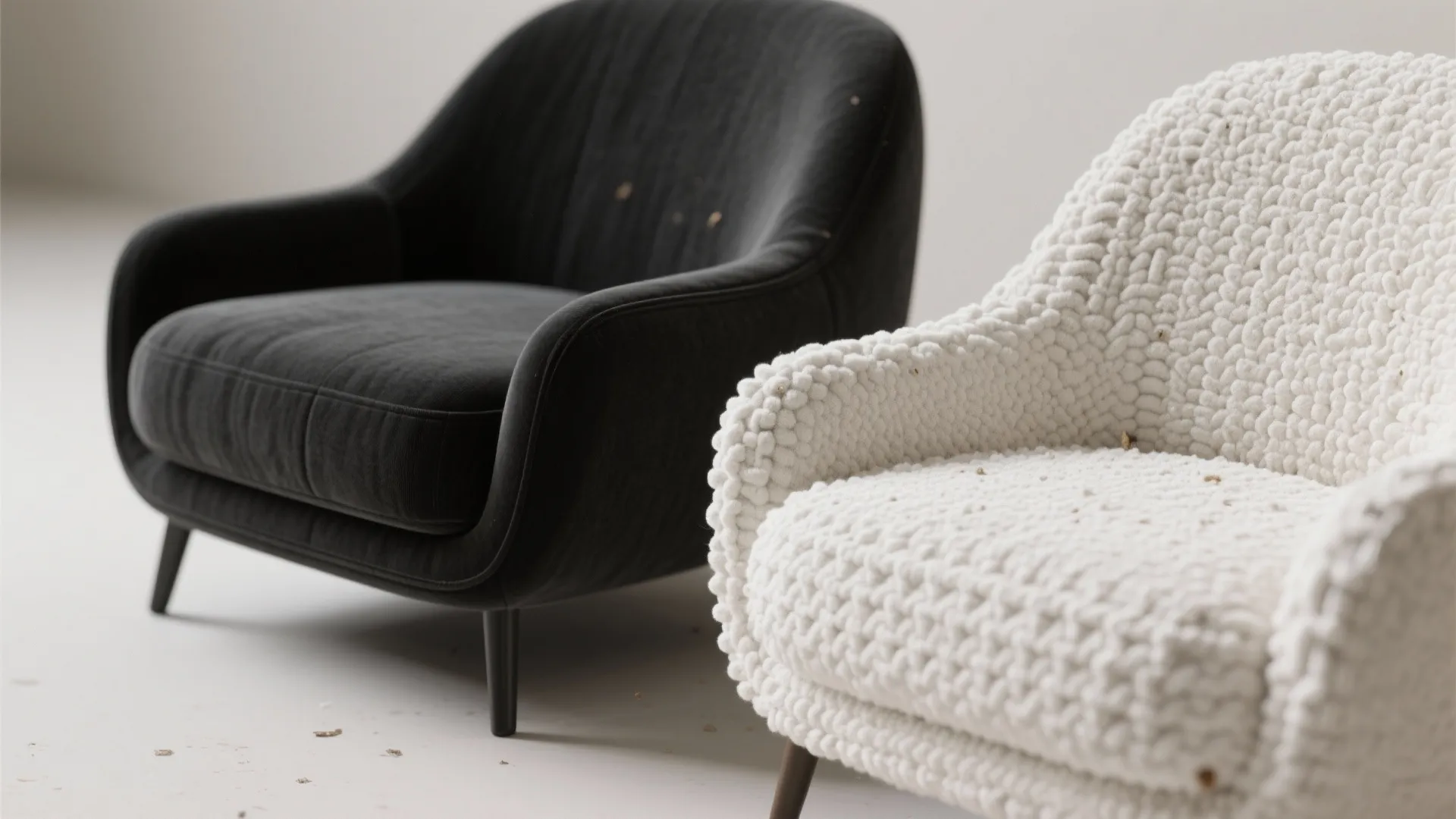 1. Monochrome Pairing with Different Textures