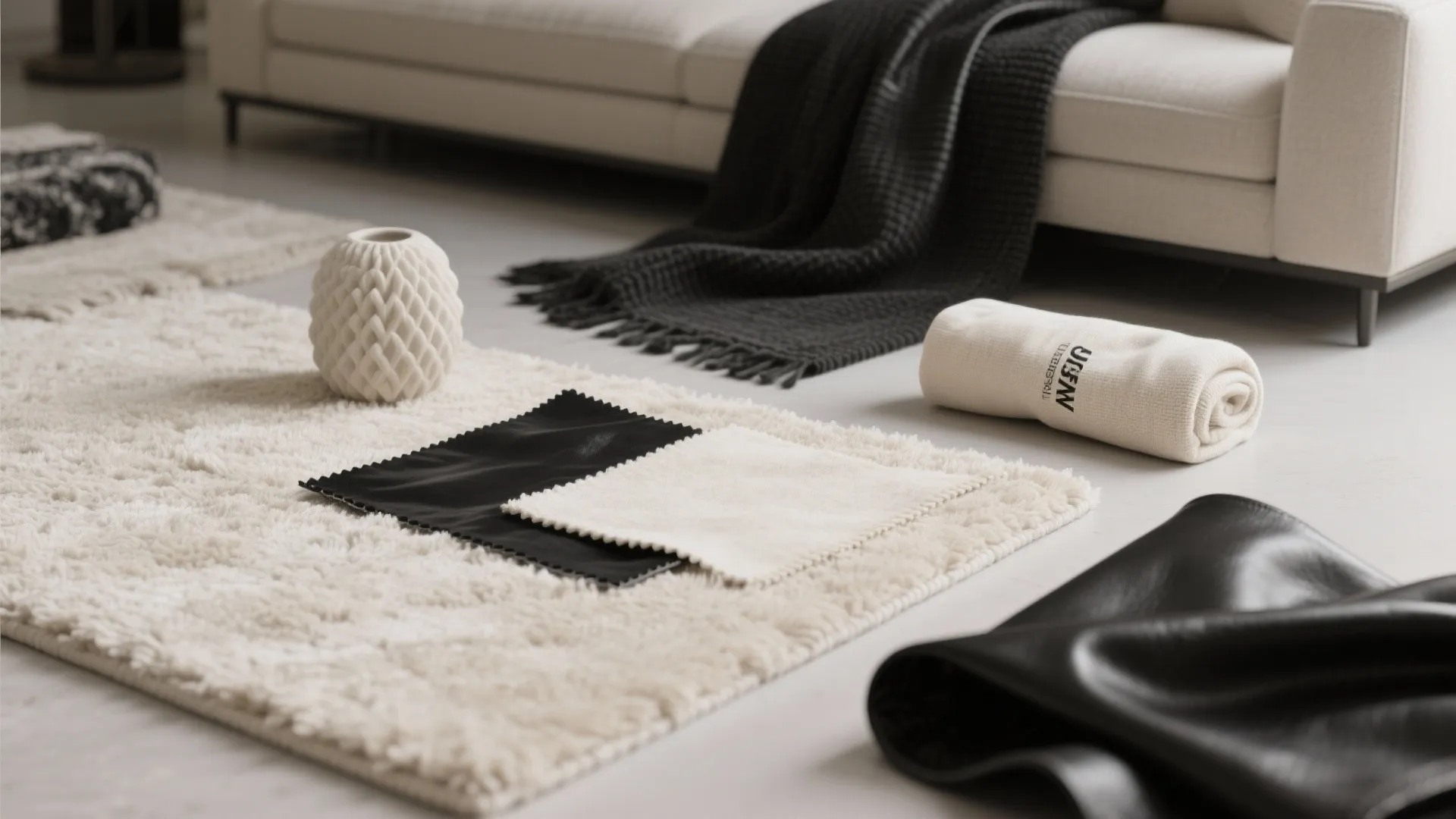 Layered Textures in Monochrome