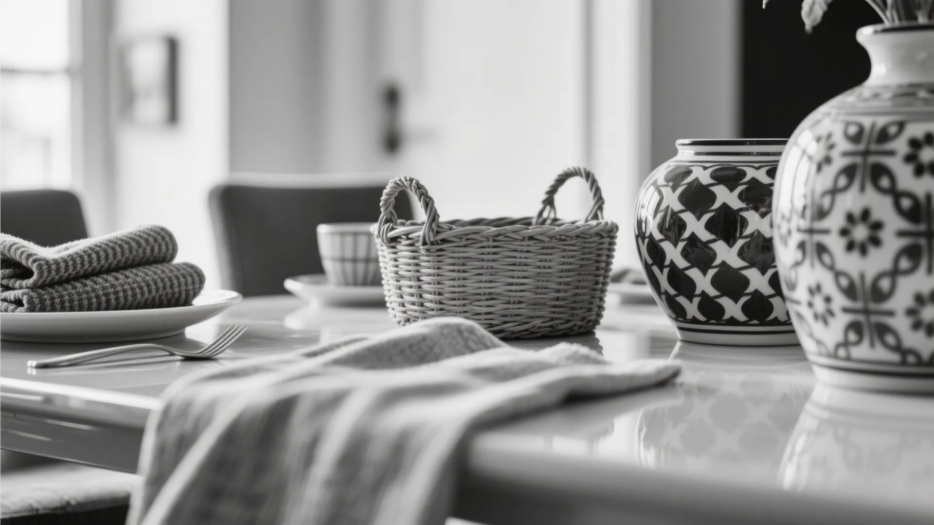 4. Layered Textures in Monochrome