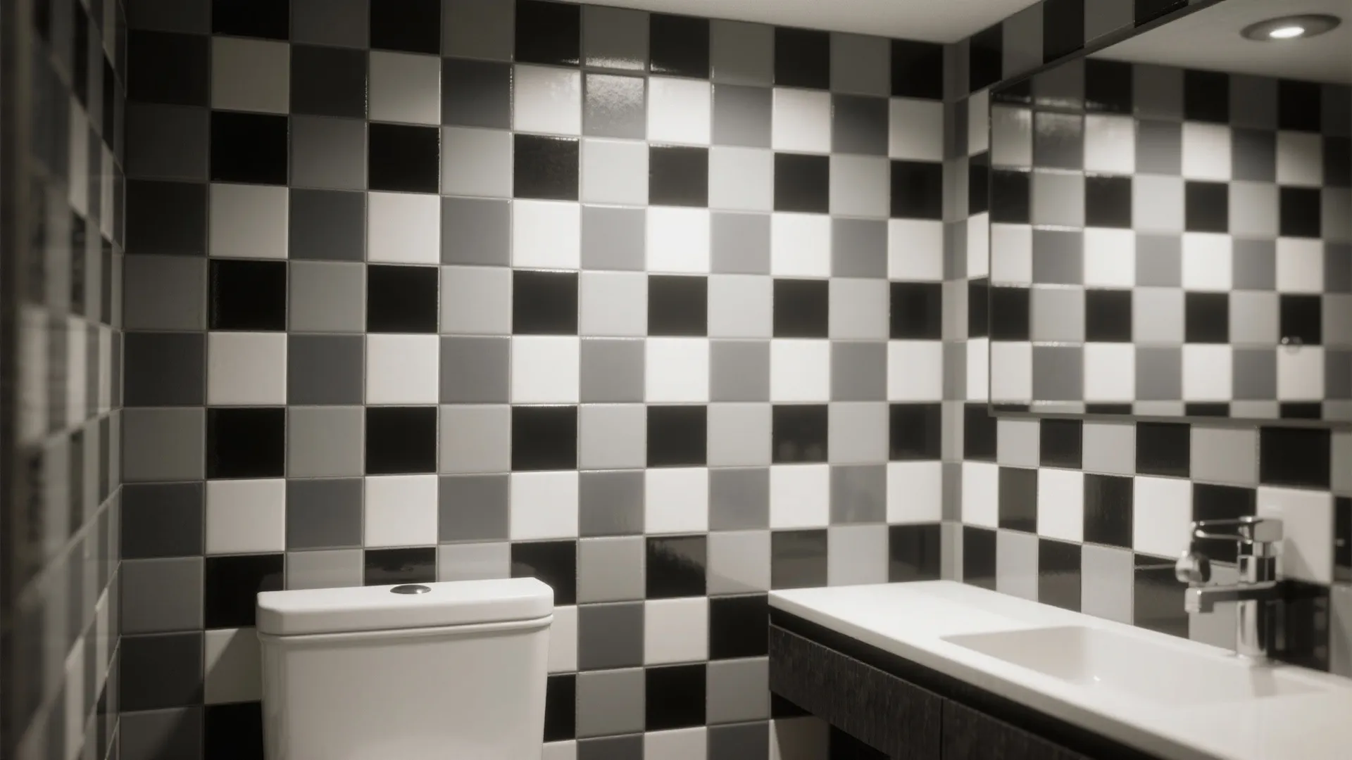 Monochrome Tile Patterns