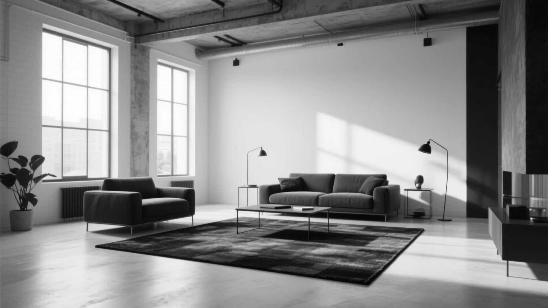 3. Monochrome Elegance