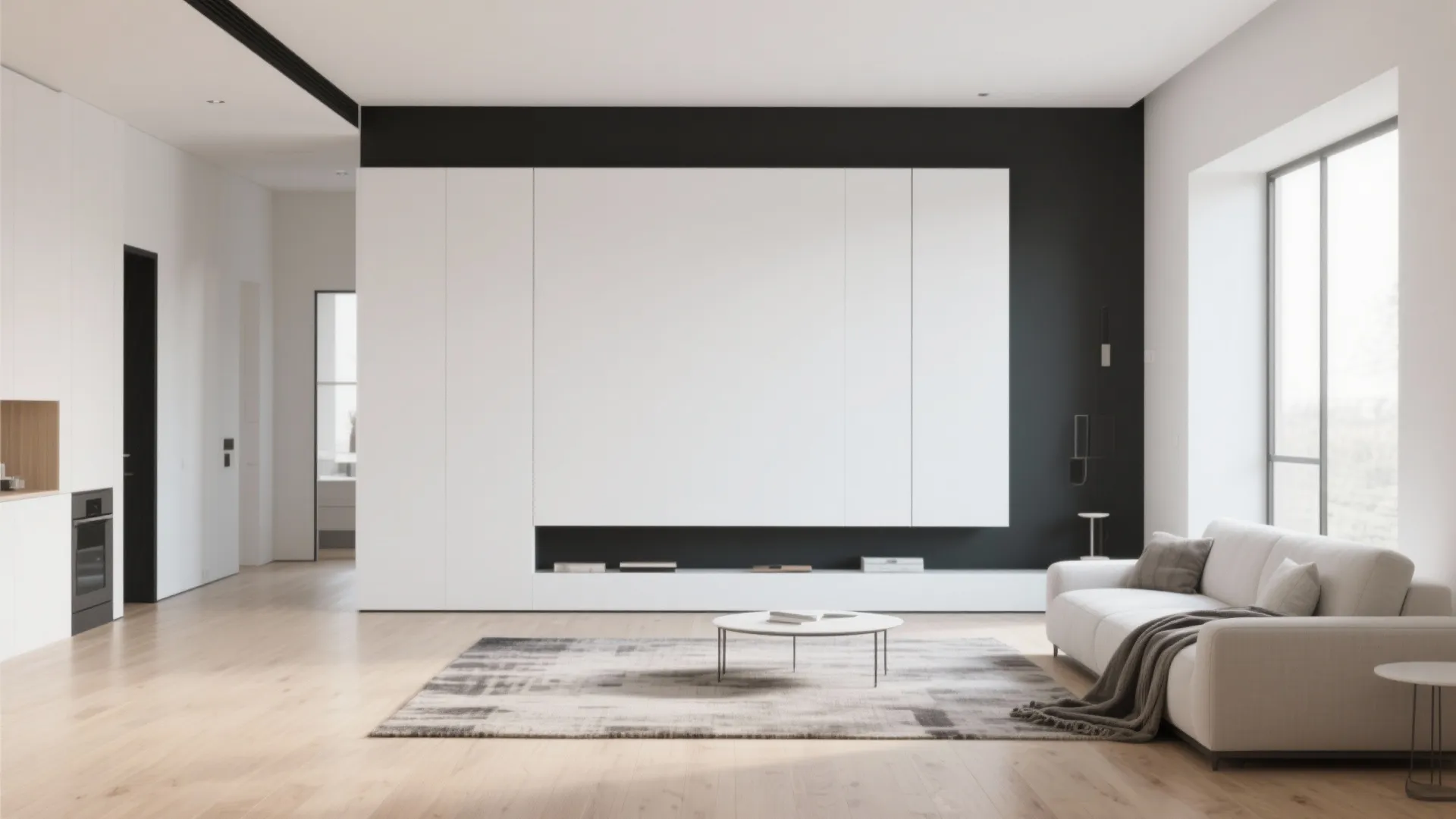 1. Minimalist Monochrome Walls