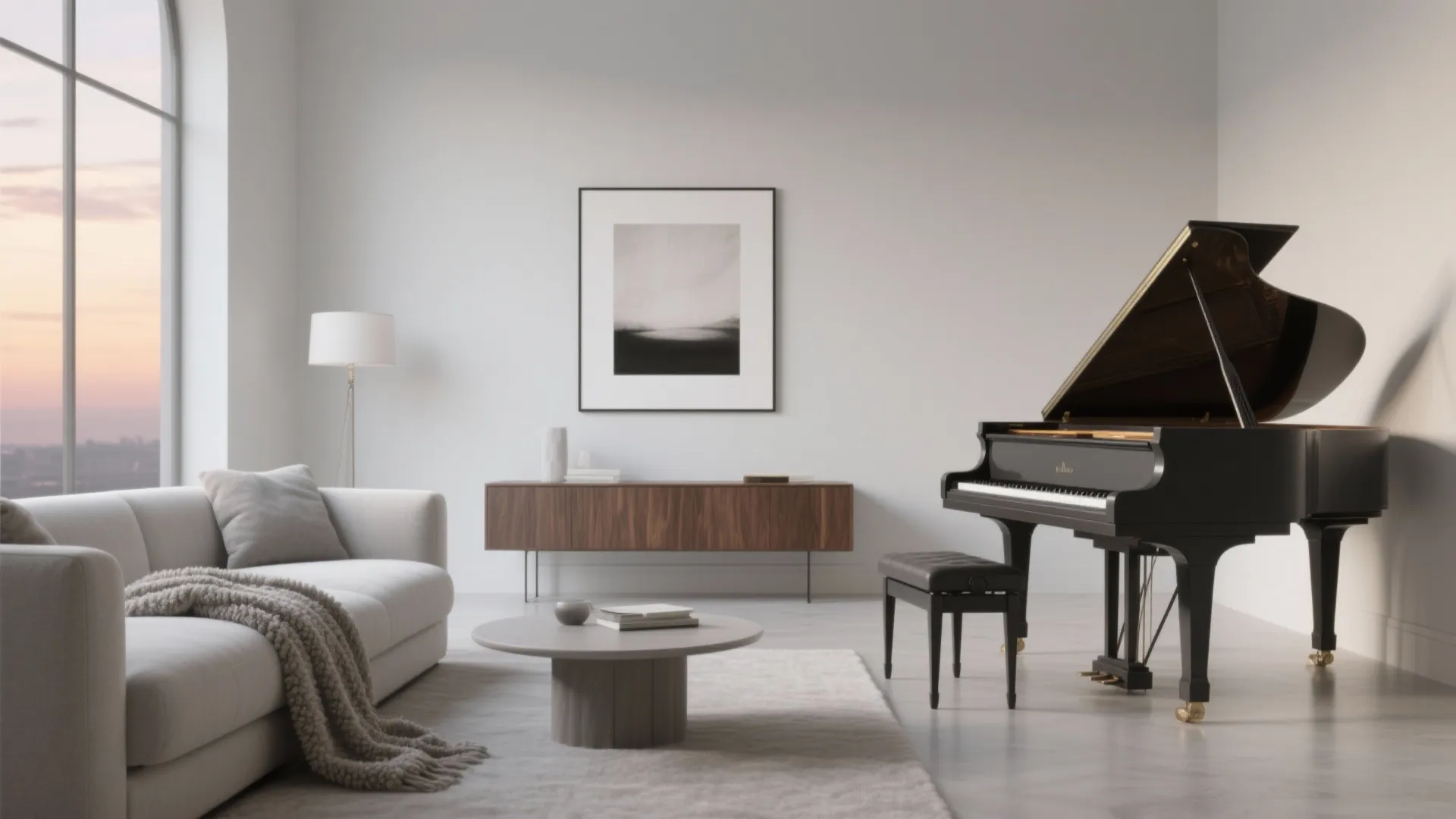 Sightline Styling: Monochrome + One Material Accent