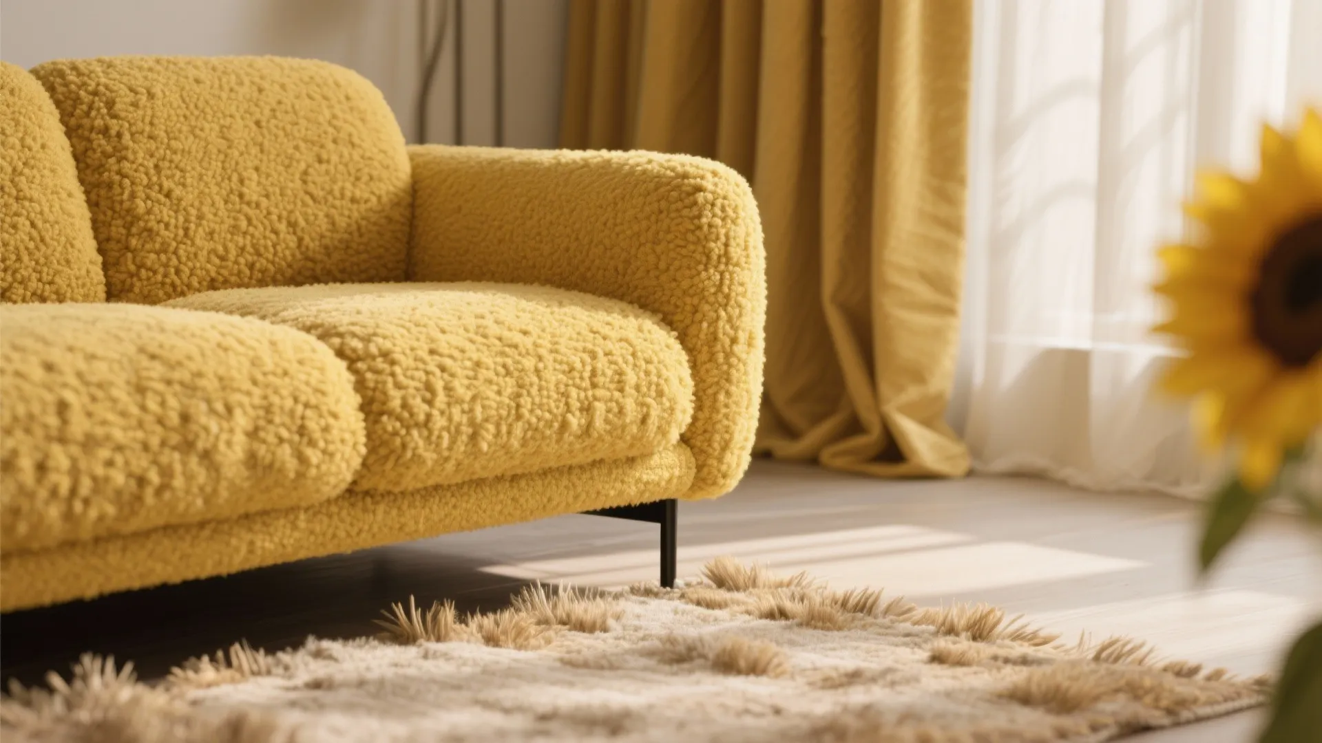 Monochrome Yellows with Deep Texture