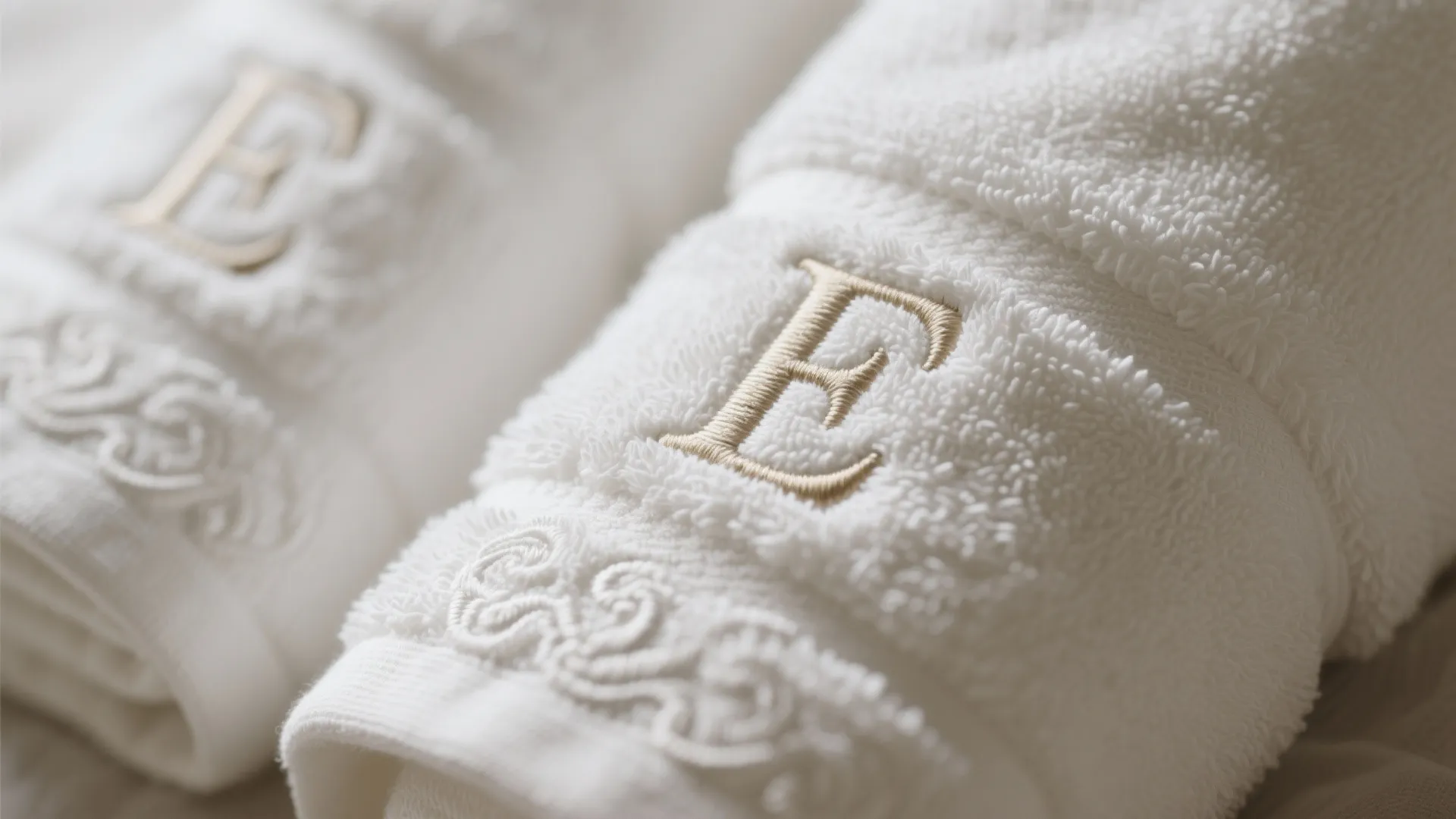 4. Monogrammed Towels