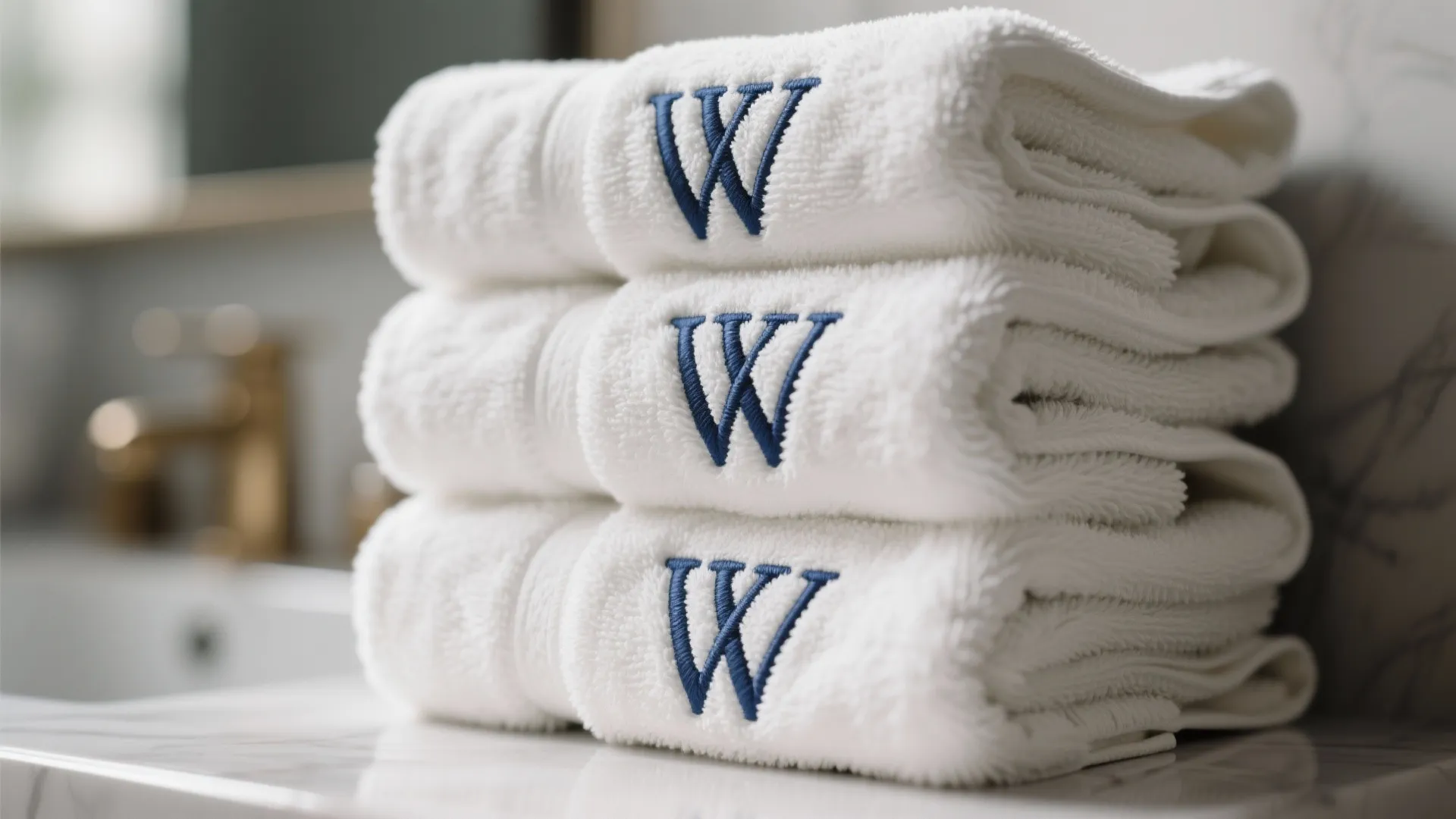 Tip 2: Monogrammed Towels and Mats
