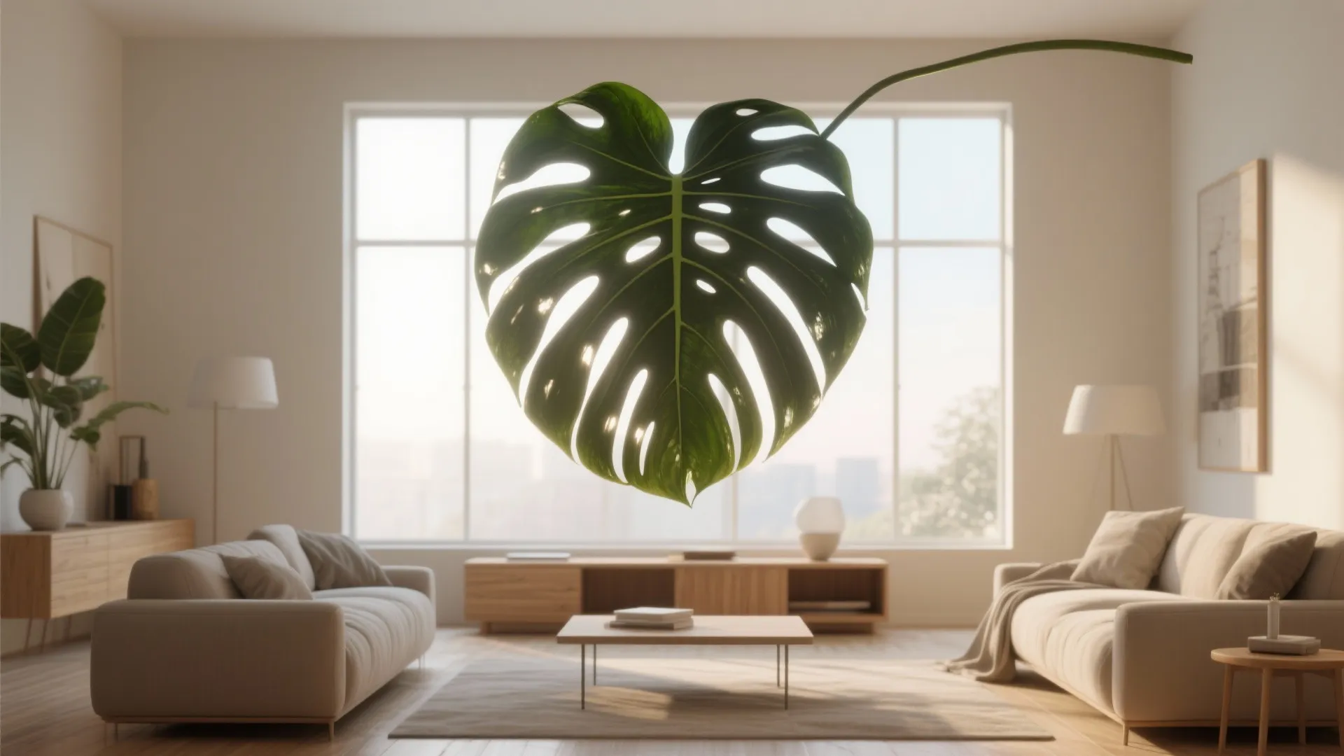 4. Statement Plant with Large Leaves