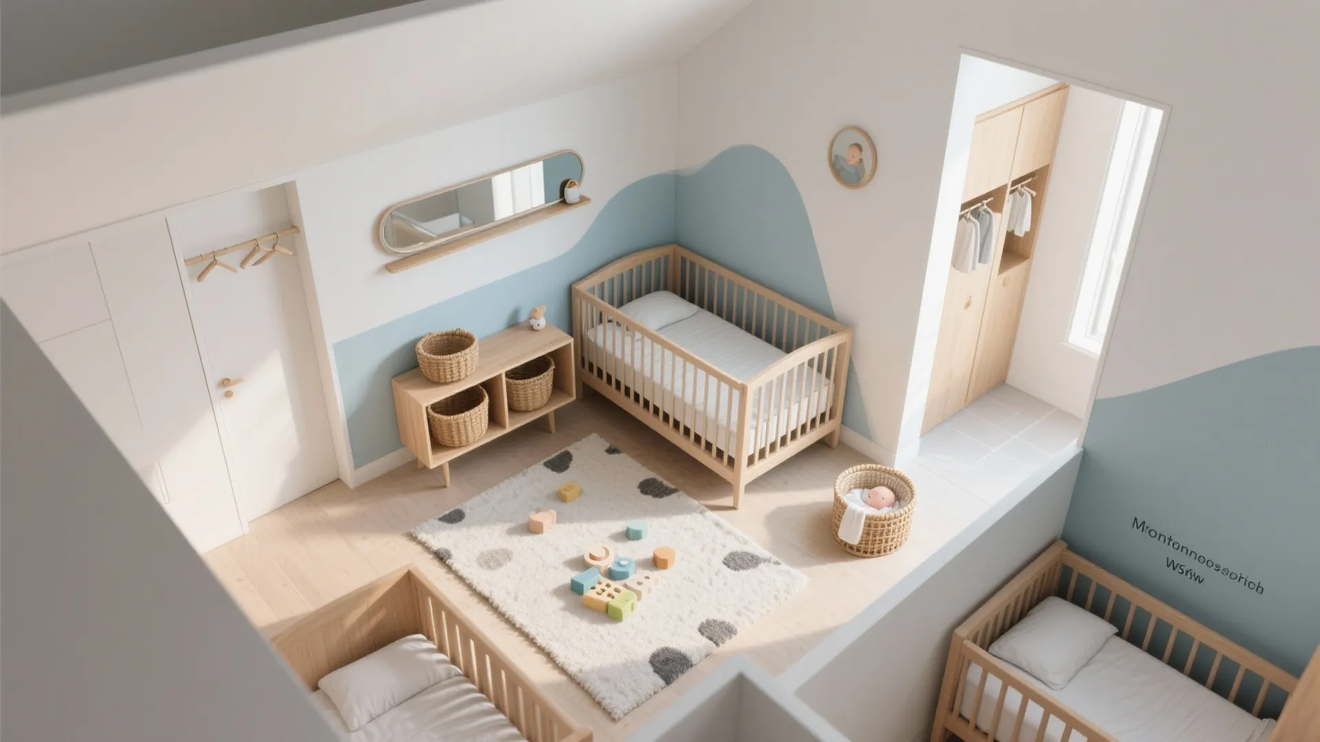 Montessori-Friendly Layout (Safe, Low, and Accessible)