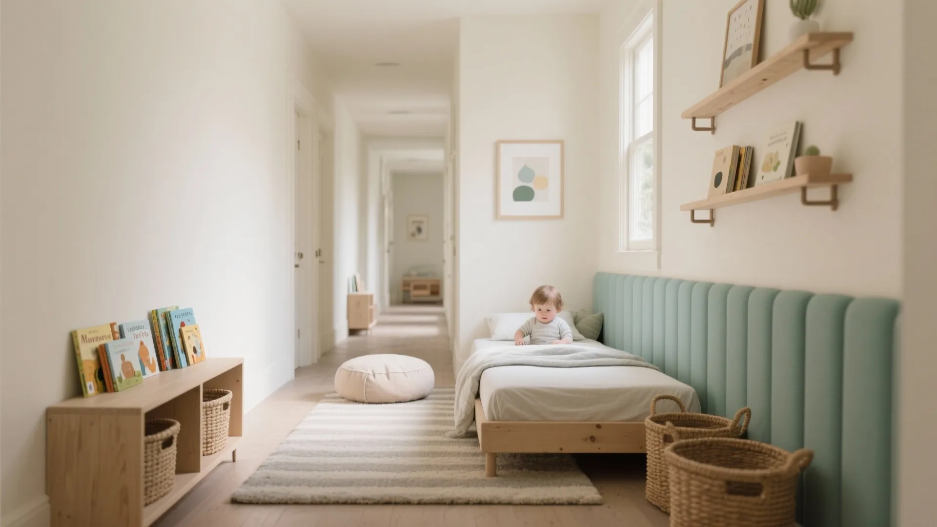[Section: Inspiration List] Montessori floor bed confidence