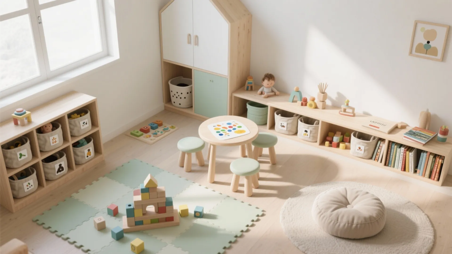 Minimalist, Montessori-Inspired Toy Rotation