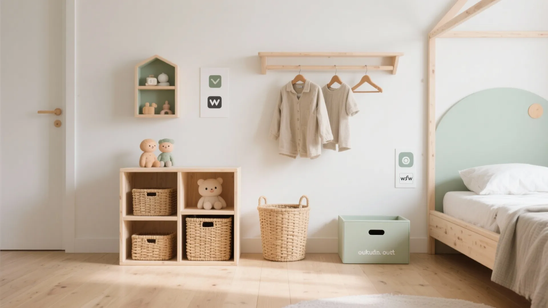 Montessori-Style Storage Zones
