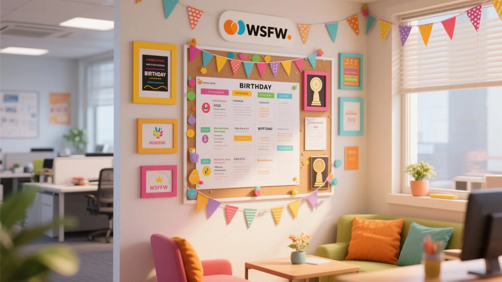 2. Monthly Highlights Board