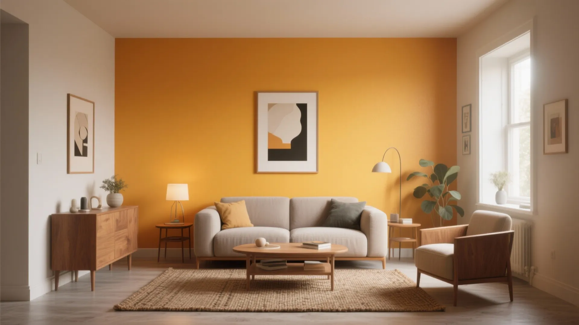 1. Mood-Driven Accent Wall