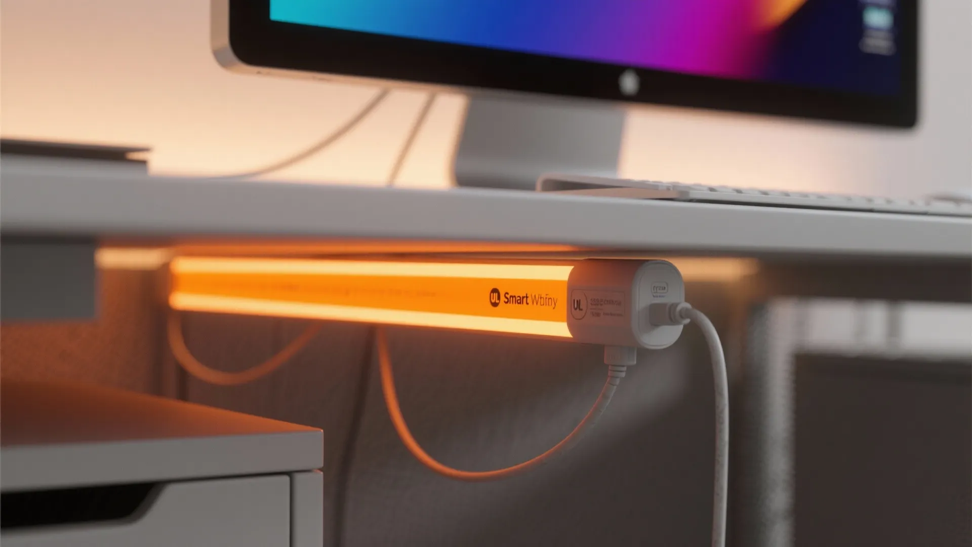 4. Mood Lighting with Smart Strips