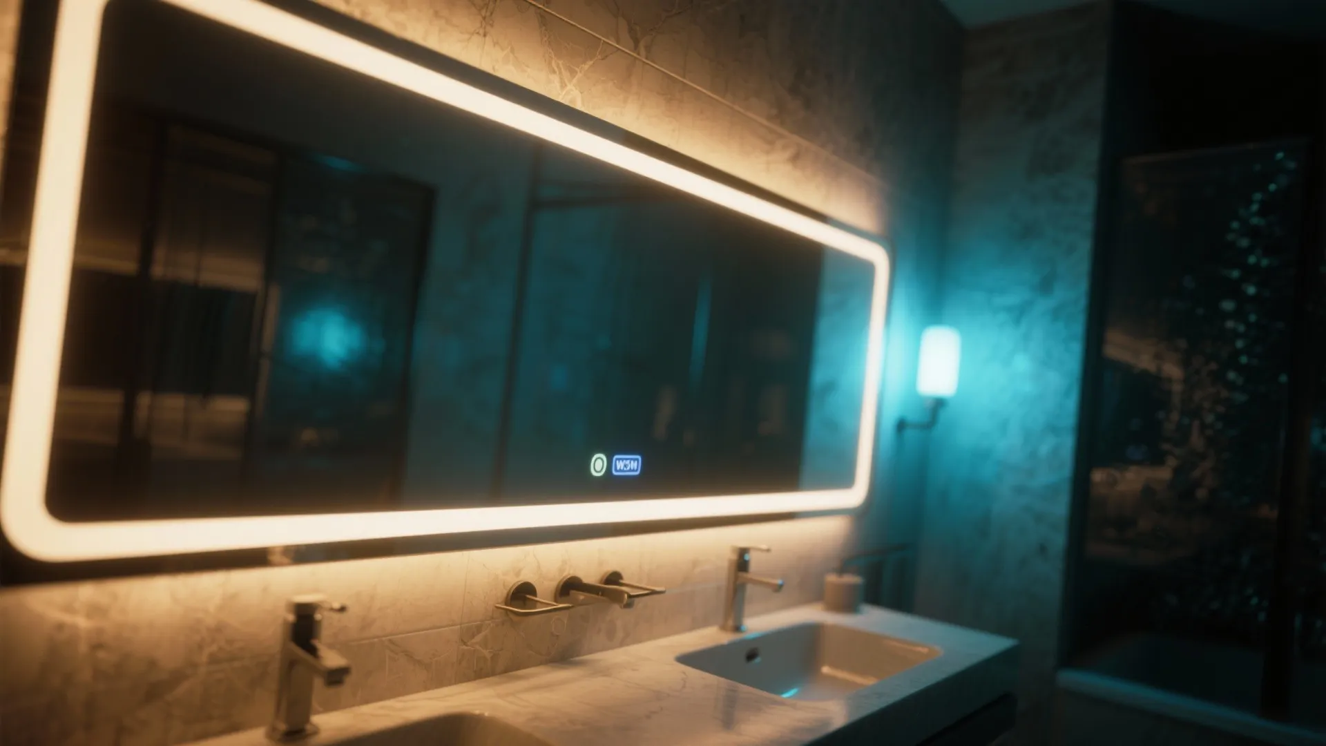 Mood lighting and underwater ambience