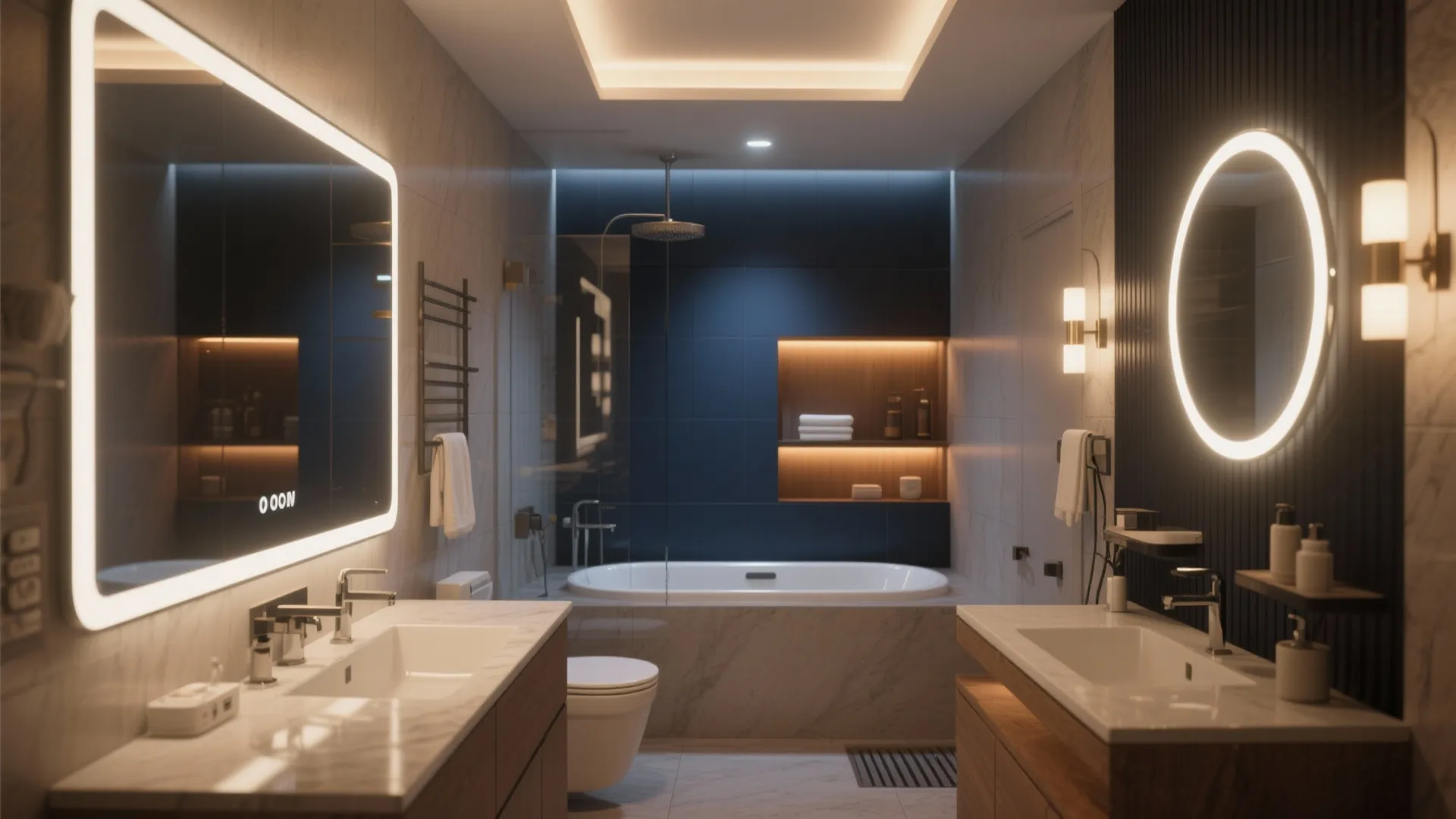 3. Mood Lighting with Dimmer Zones