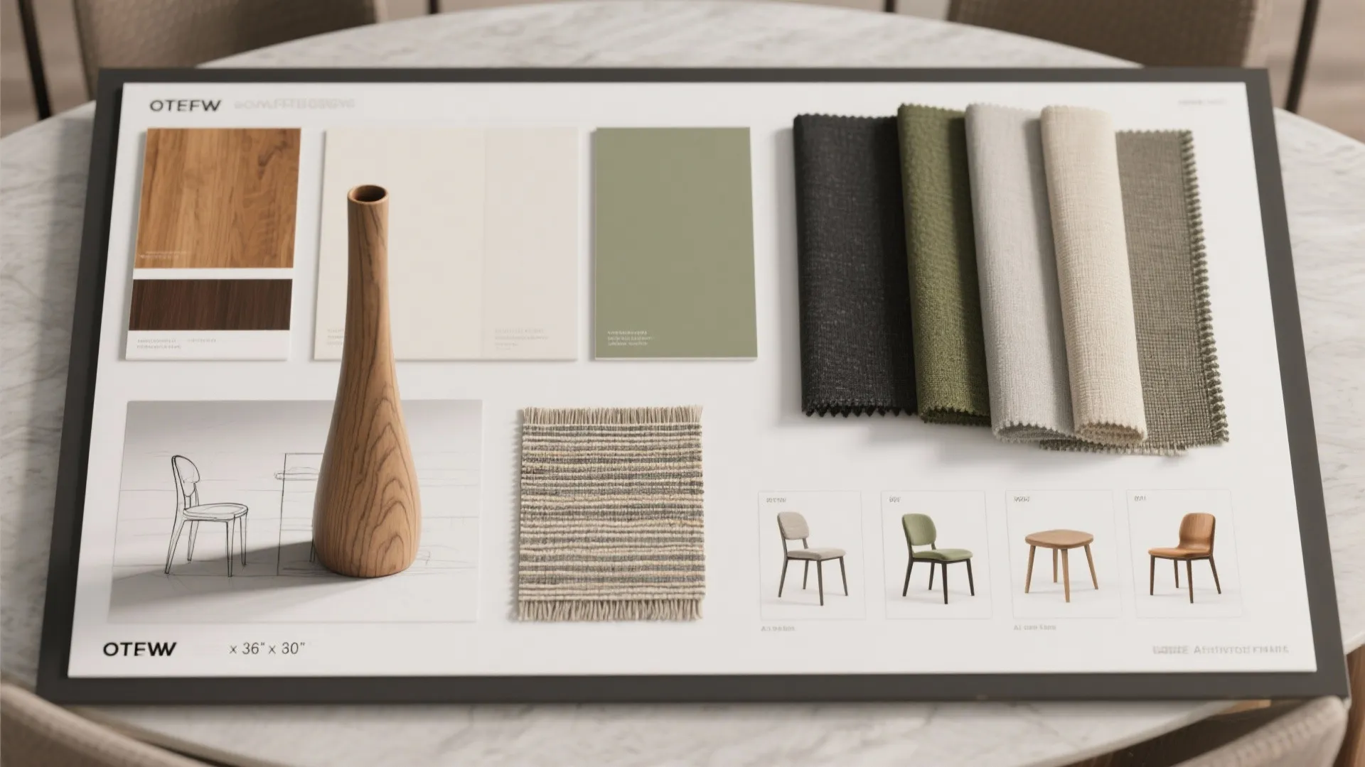 5. Styling, scale, and AI moodboards