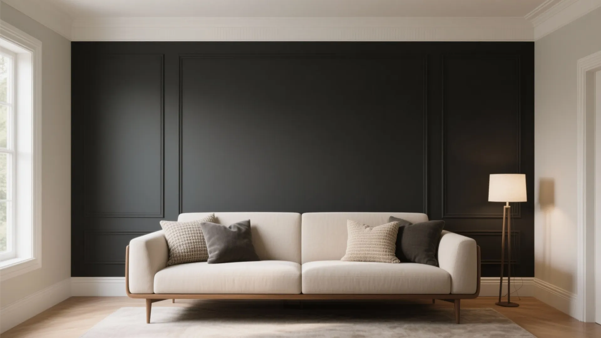 1. Moody Accent Wall