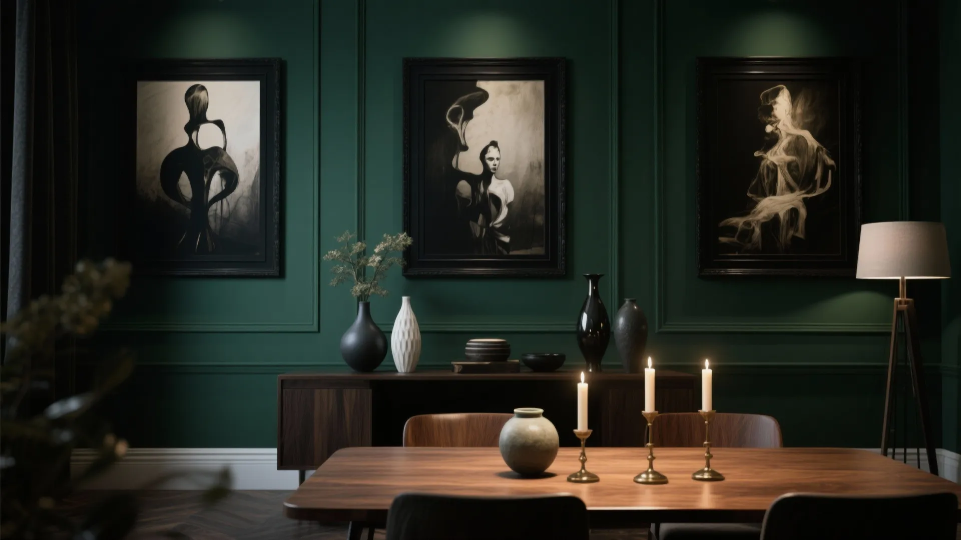 5. Moody Artwork & Decor
