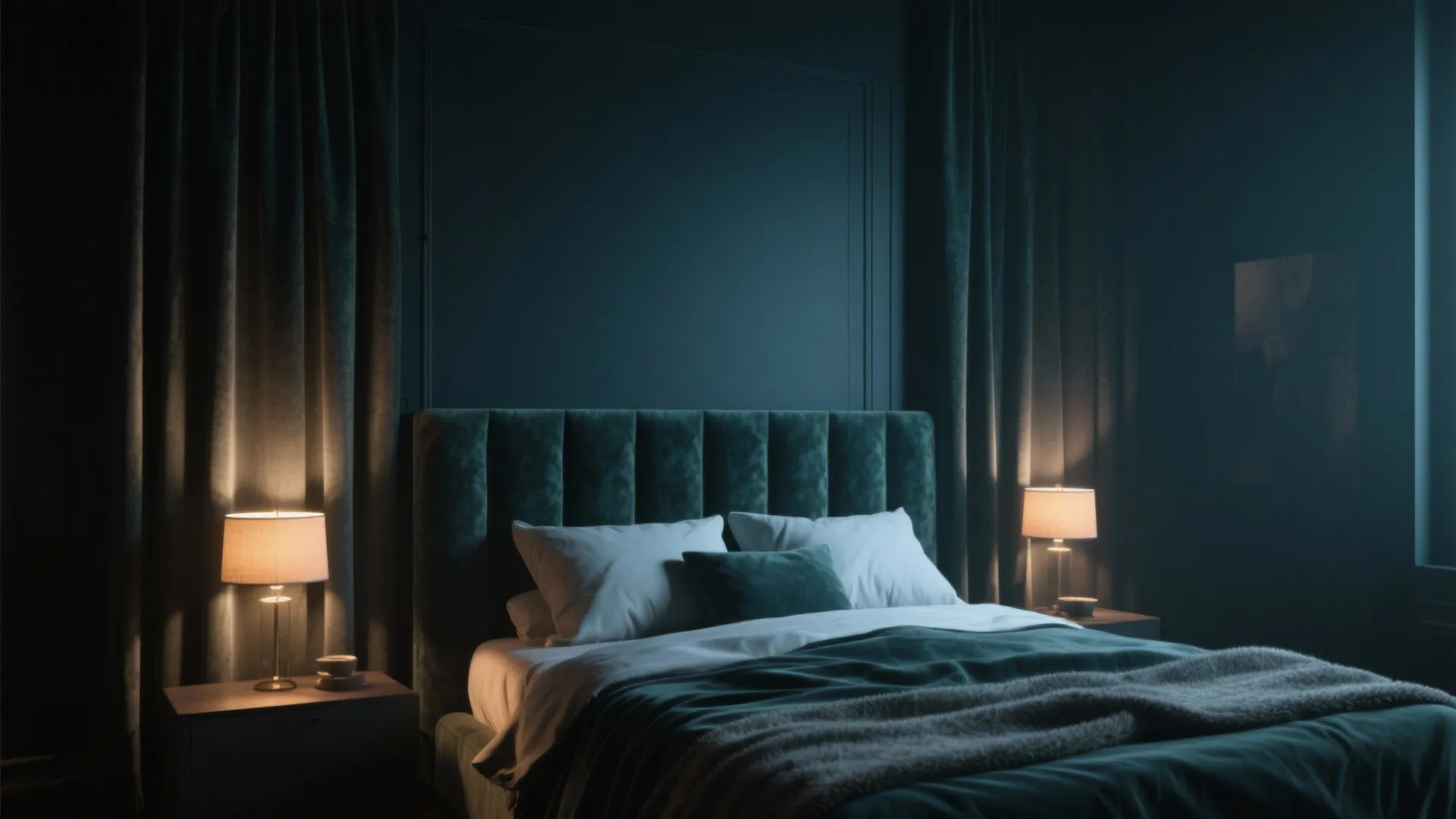 3. Dark, moody retreat