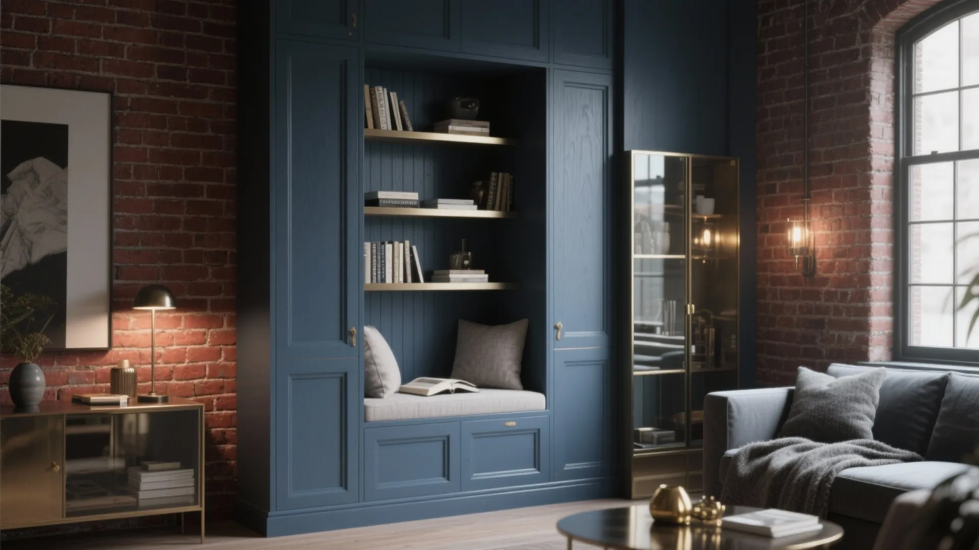 4. Moody Blues: Slate and Steel Hues