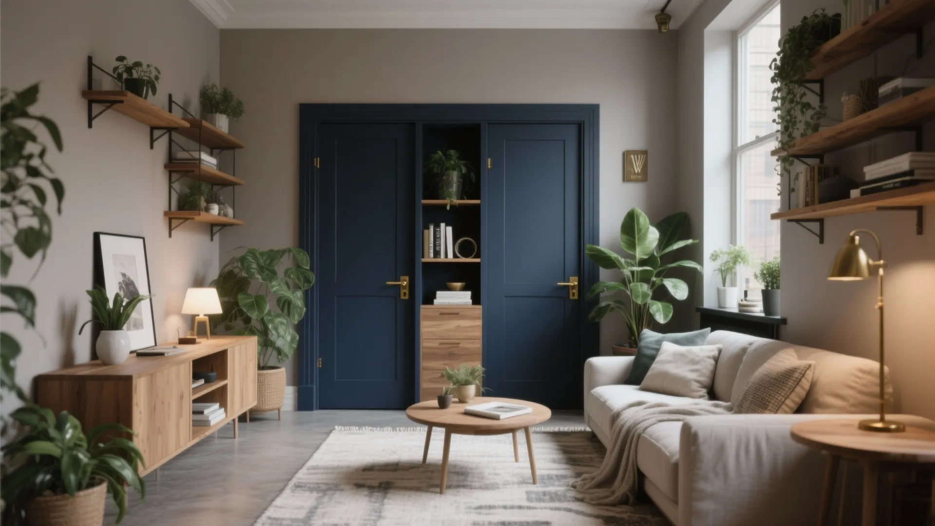 Moody Blues and Forest Greens