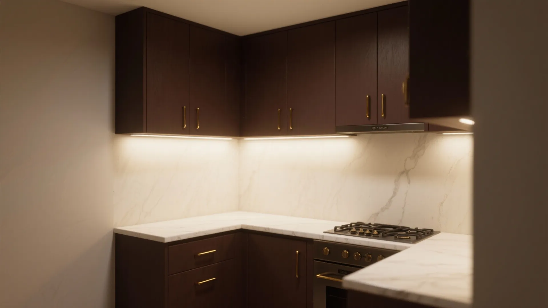 1. Go deep with a moody cabinet color