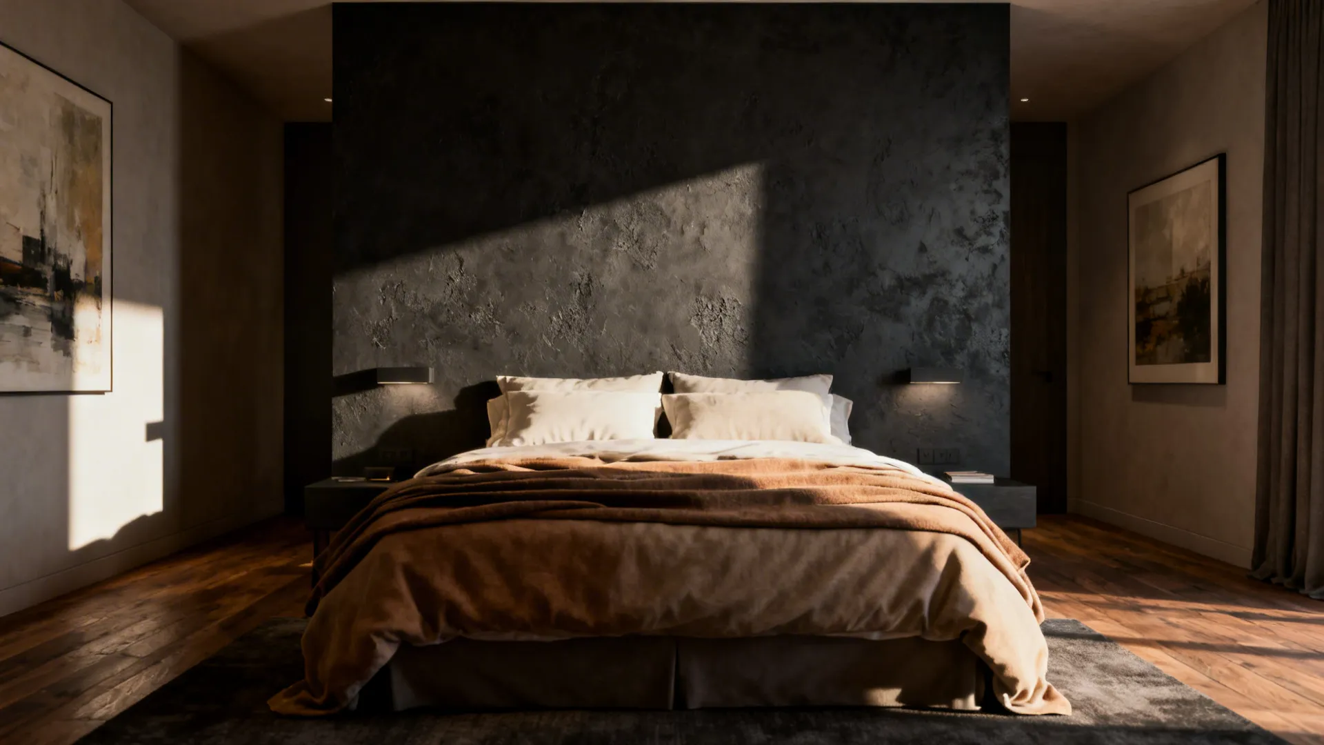 3. Moody Charcoal for Cozy Nights