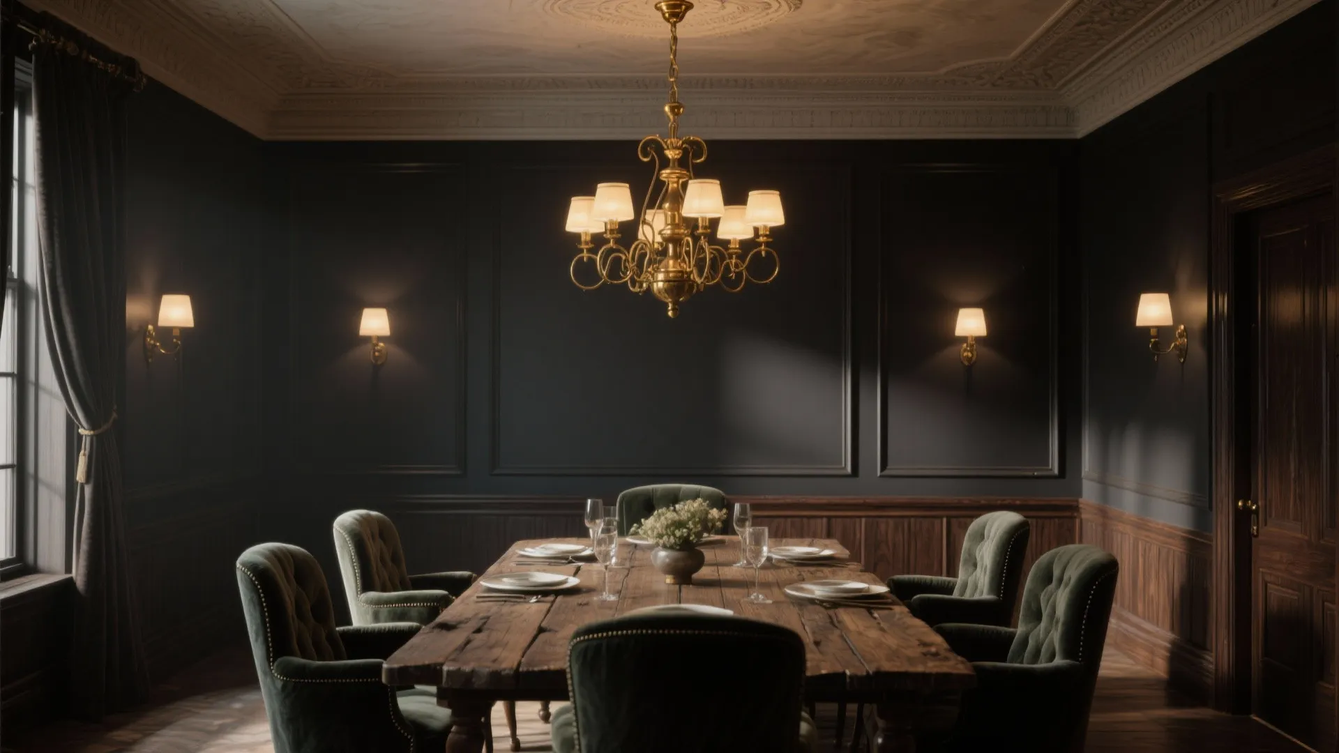 5 Moody Dining Room Ideas: Transform Your Dining Space with These Cozy and Dramatic Designs