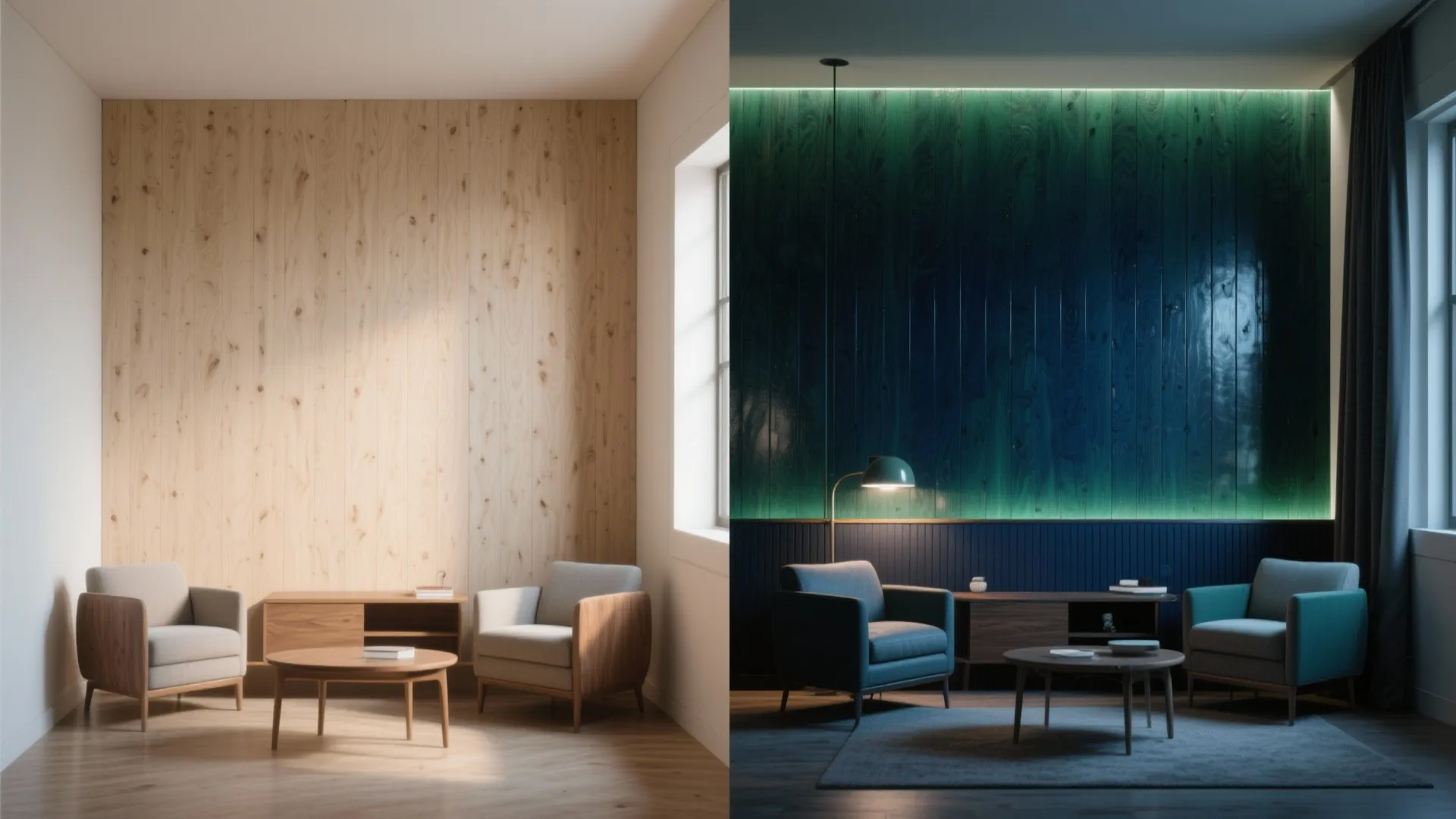 2. Deep Moody Feature Wall