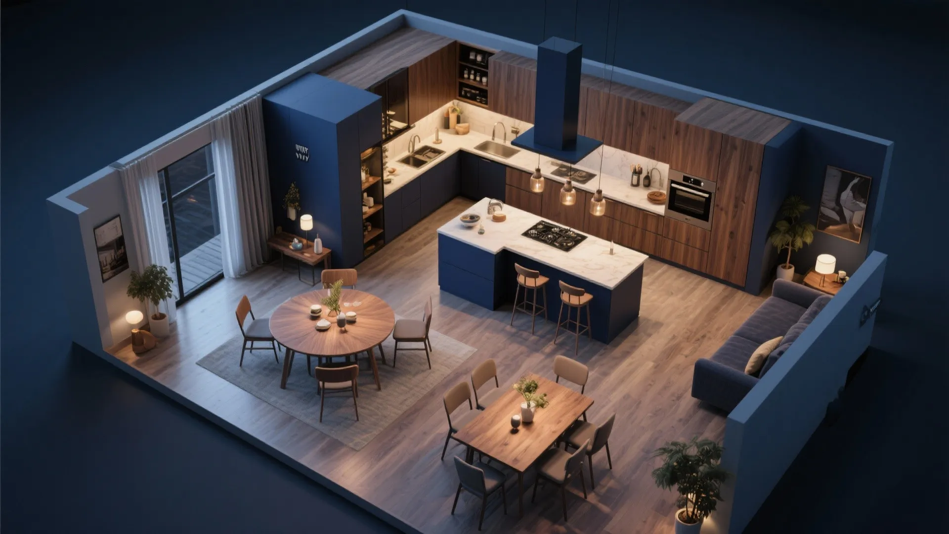 5. Moody Yet Functional Layouts