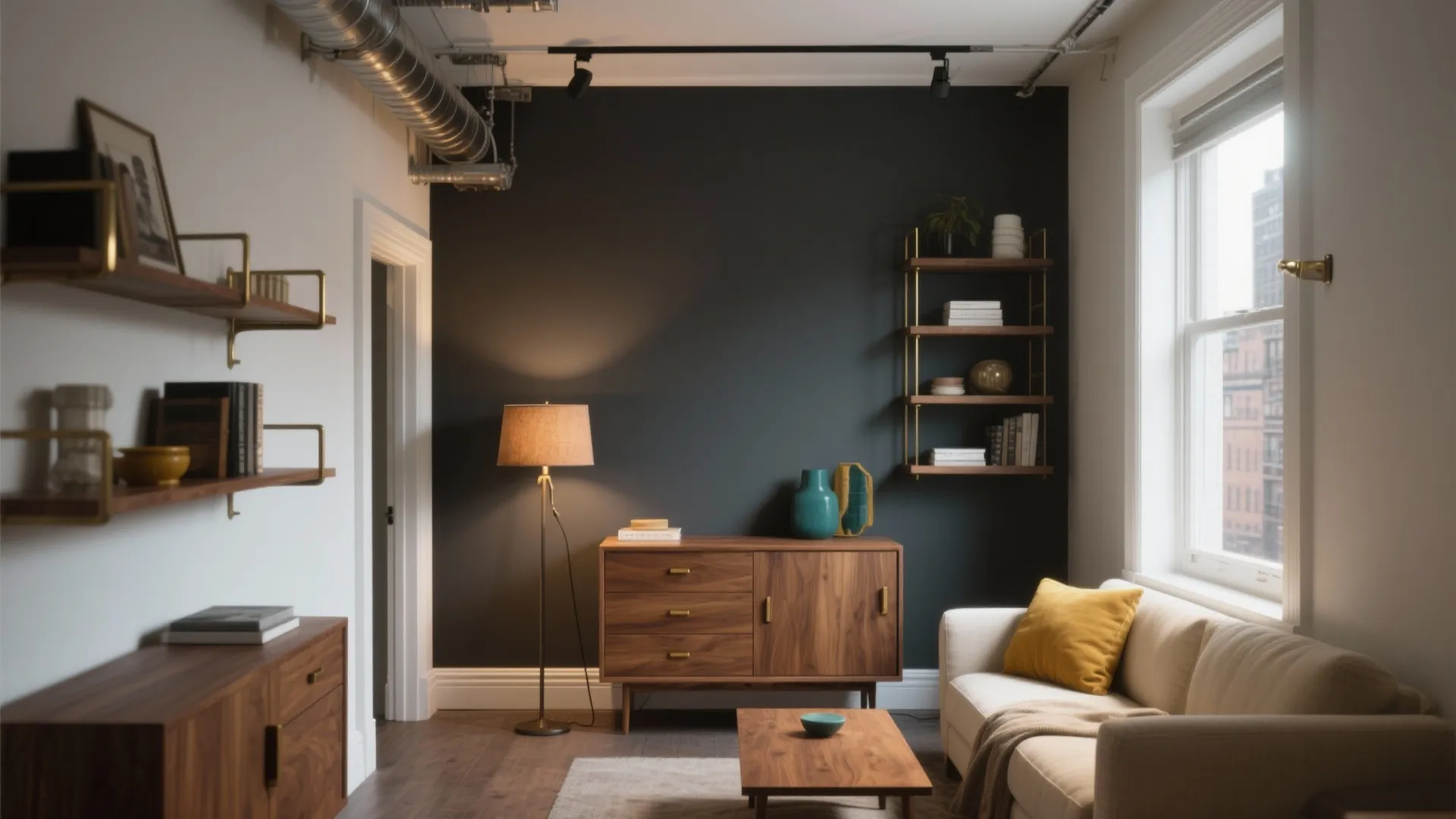 Dark Gray Wall Paint: 5 Design Ideas: Practical, small-space friendly dark gray paint inspirations from a pro designer