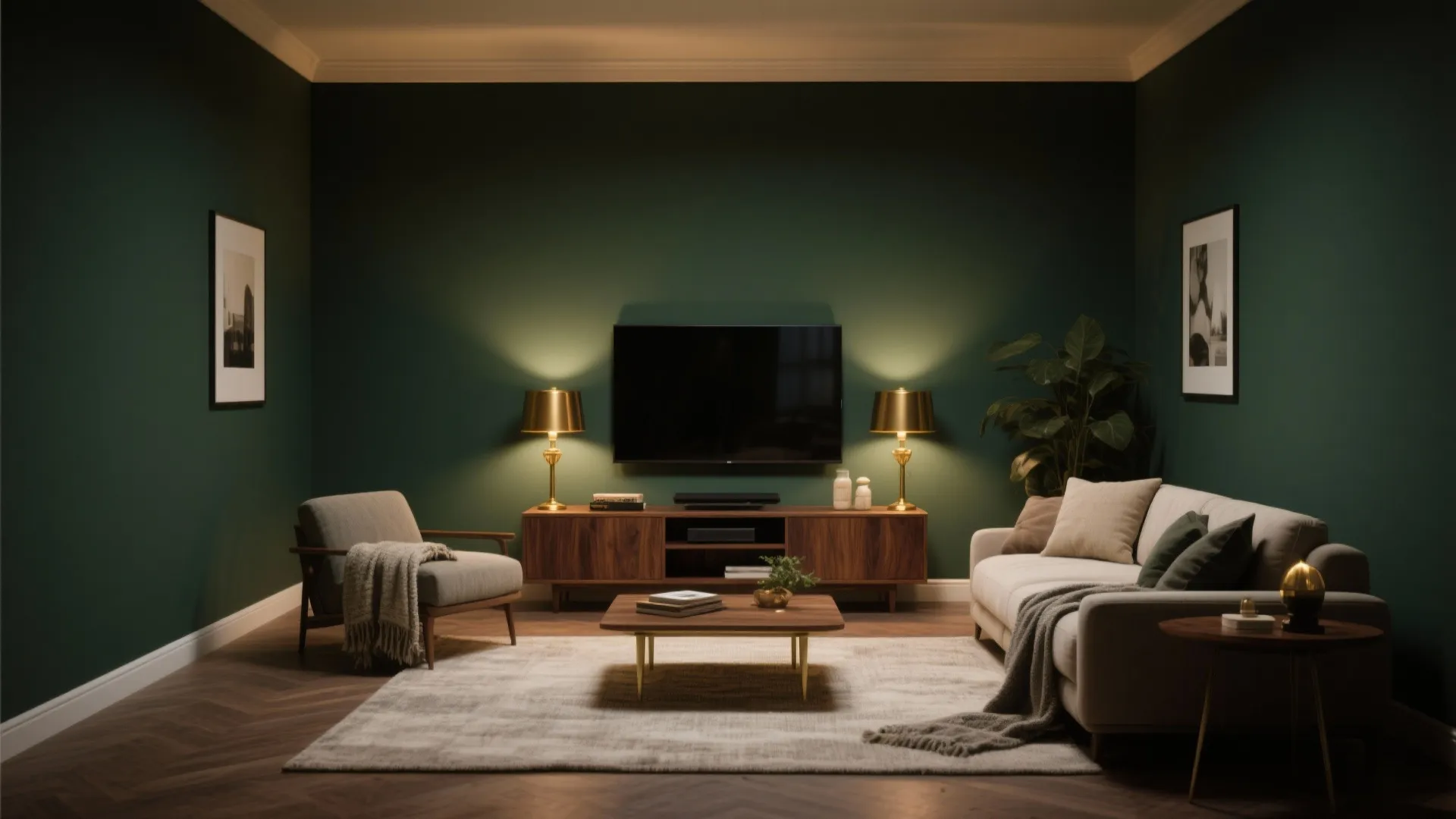 Moody, Cozy Darks—Yes, Even in Small Rooms