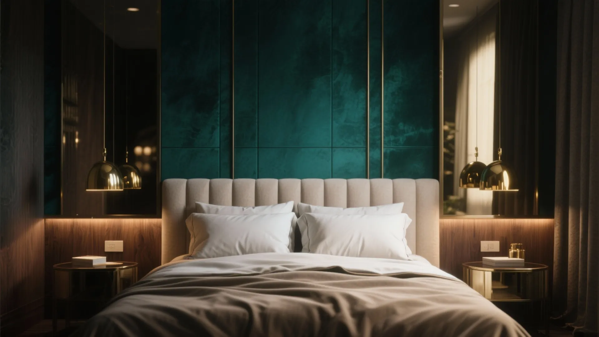 2. Moody Jewel Tones, Balanced with Light