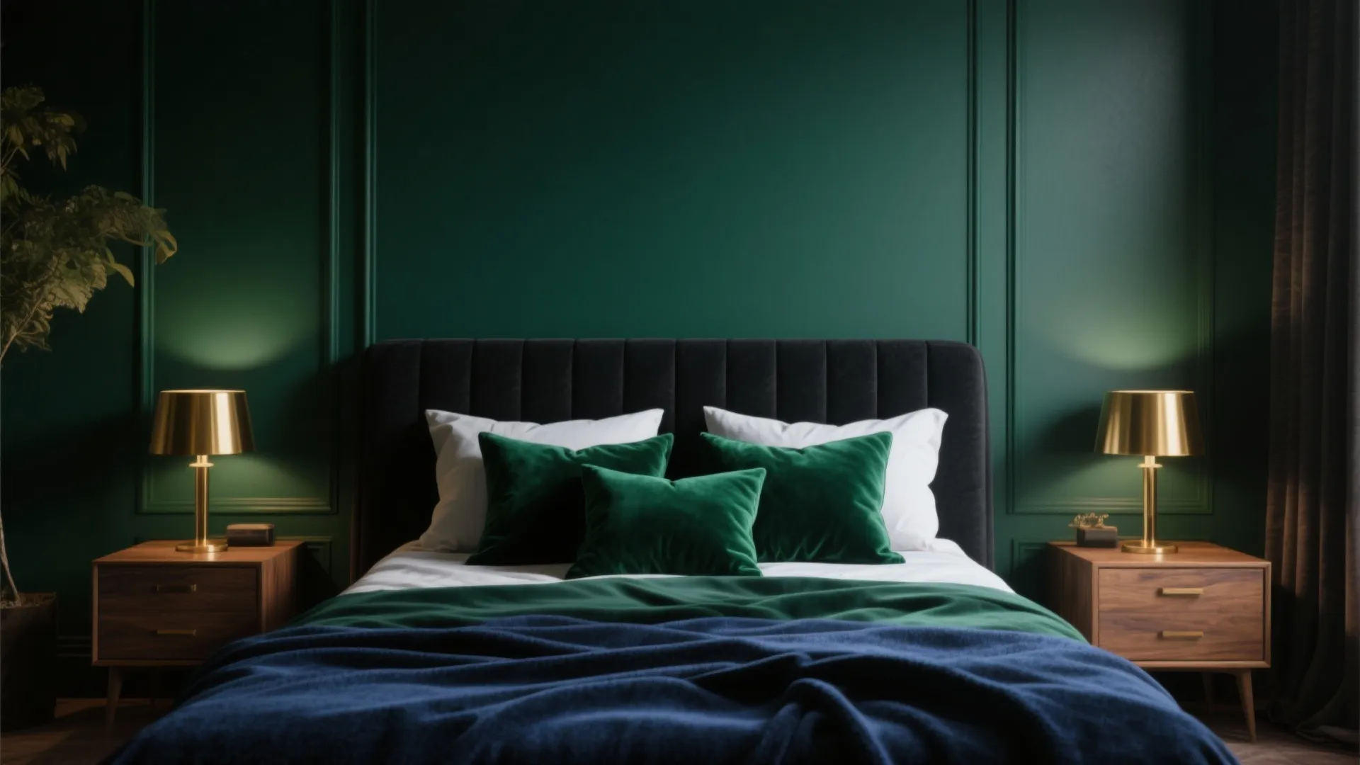 2. Moody jewel tones