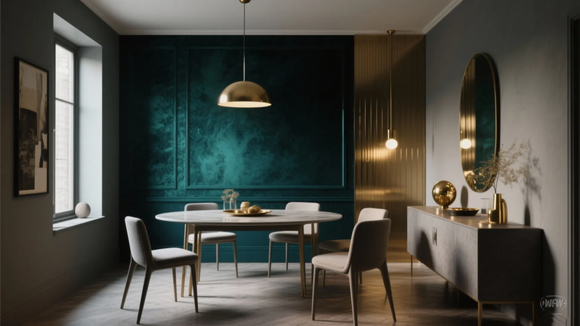 2. Moody Jewel Tones for Drama