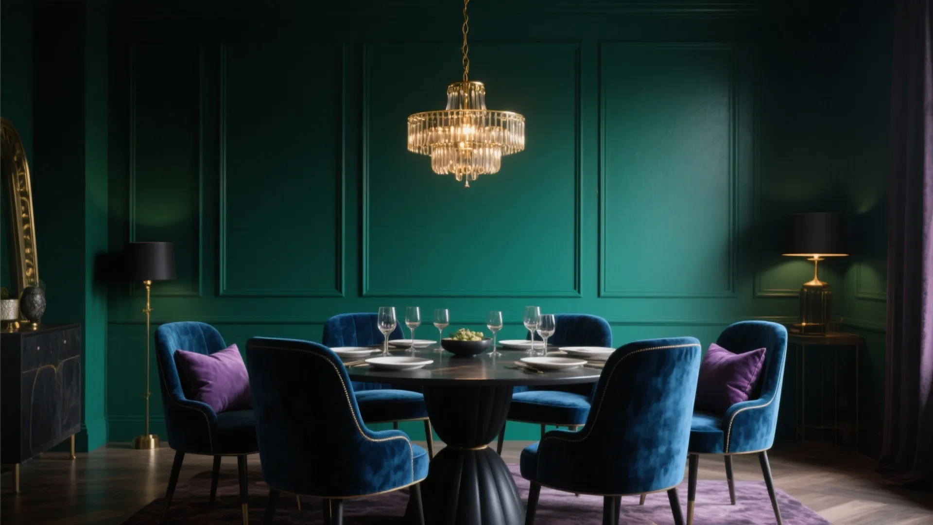 4. Moody Jewel Tones for Character