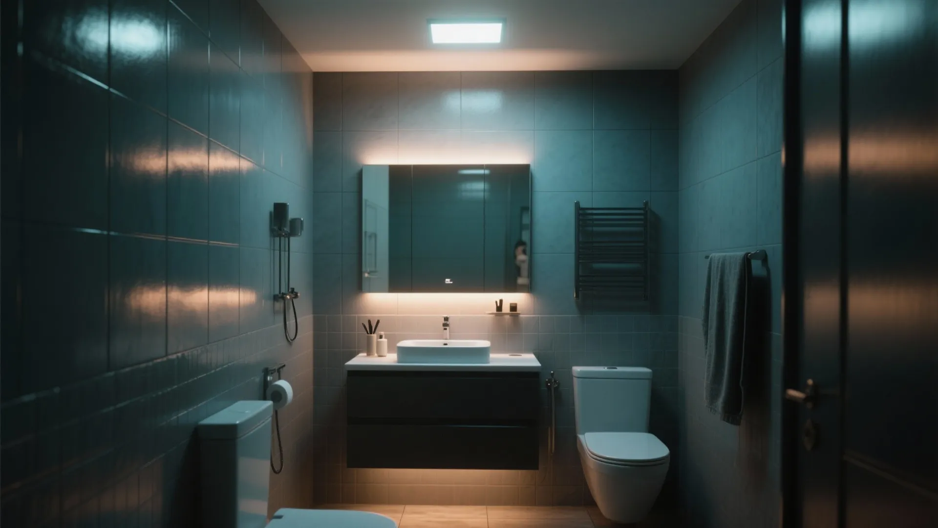 2. Moody Color Palette & Lighting