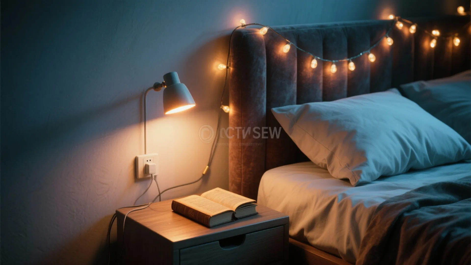 1. Moody layered lighting